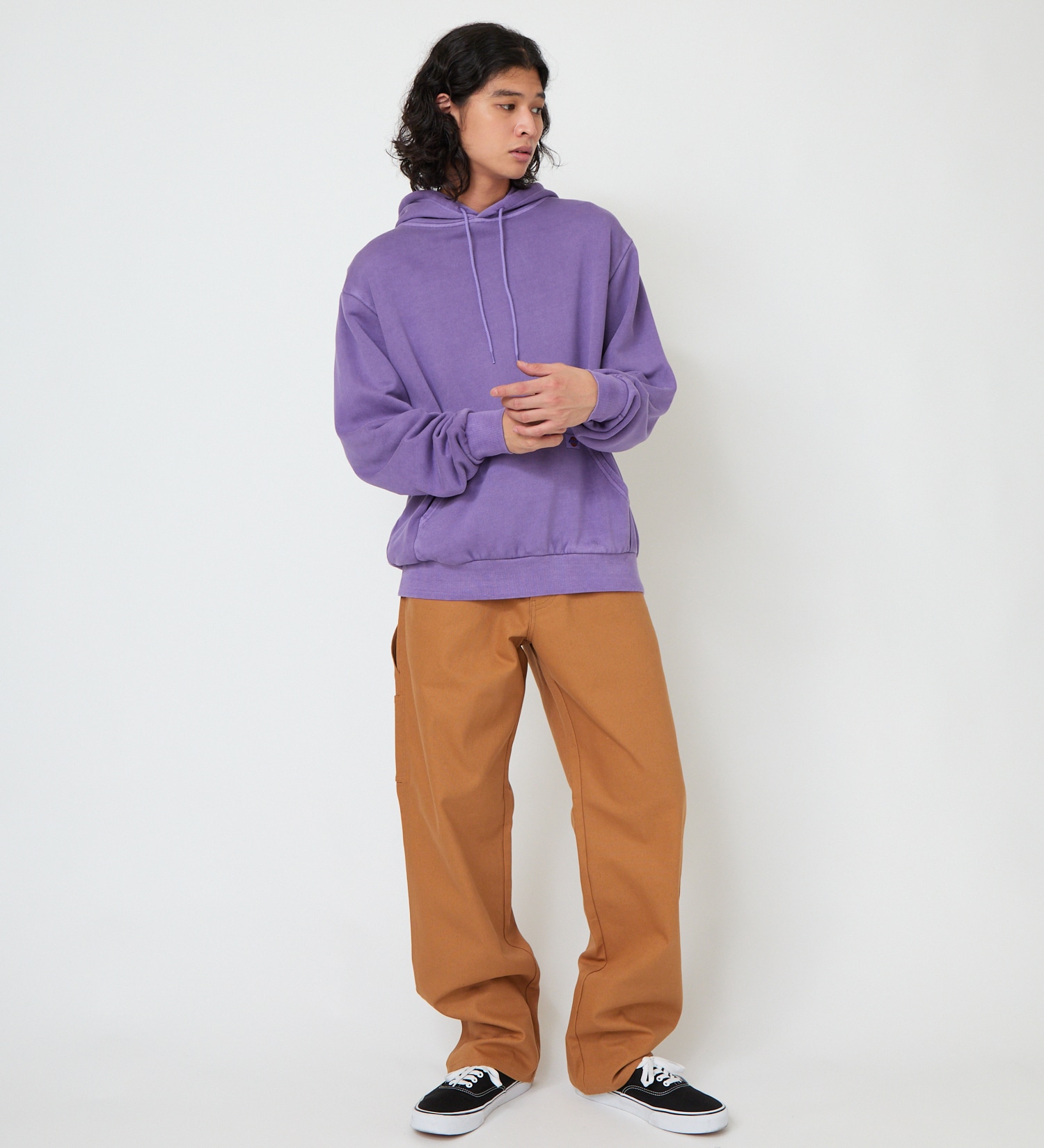 Dickies(ディッキーズ)のピグメントフーディー|トップス/パーカー/メンズ|パープル