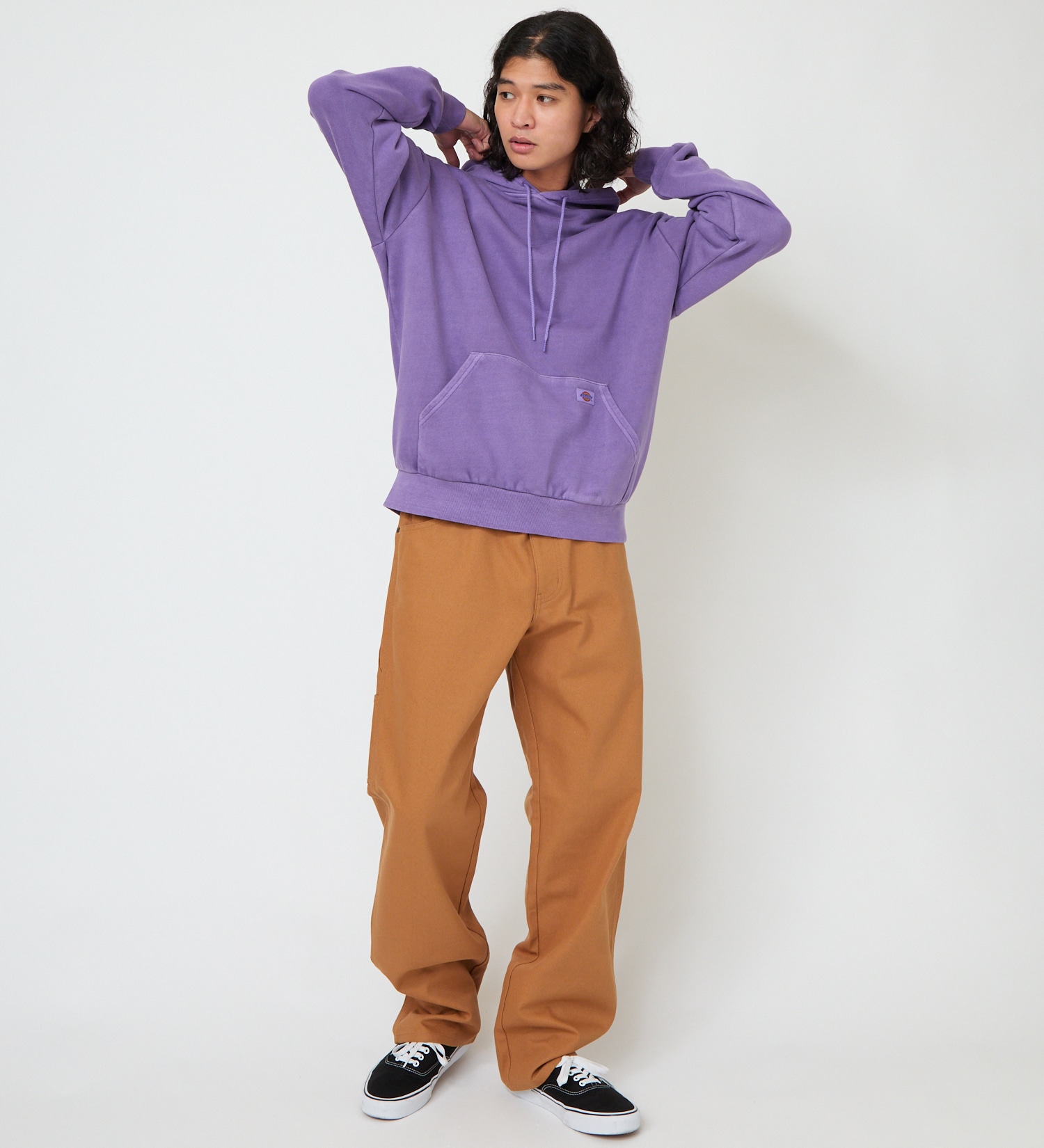 Dickies(ディッキーズ)のピグメントフーディー|トップス/パーカー/メンズ|パープル
