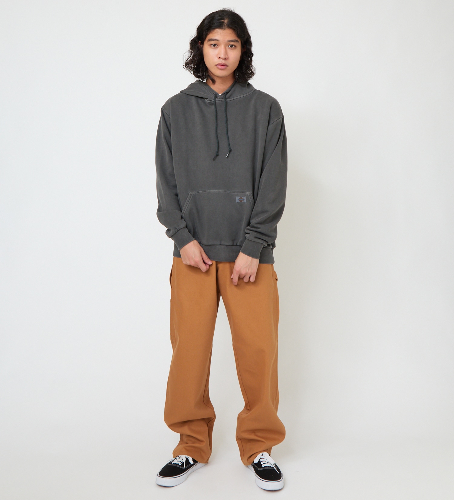Dickies(ディッキーズ)のピグメントフーディー|トップス/パーカー/メンズ|ブラック
