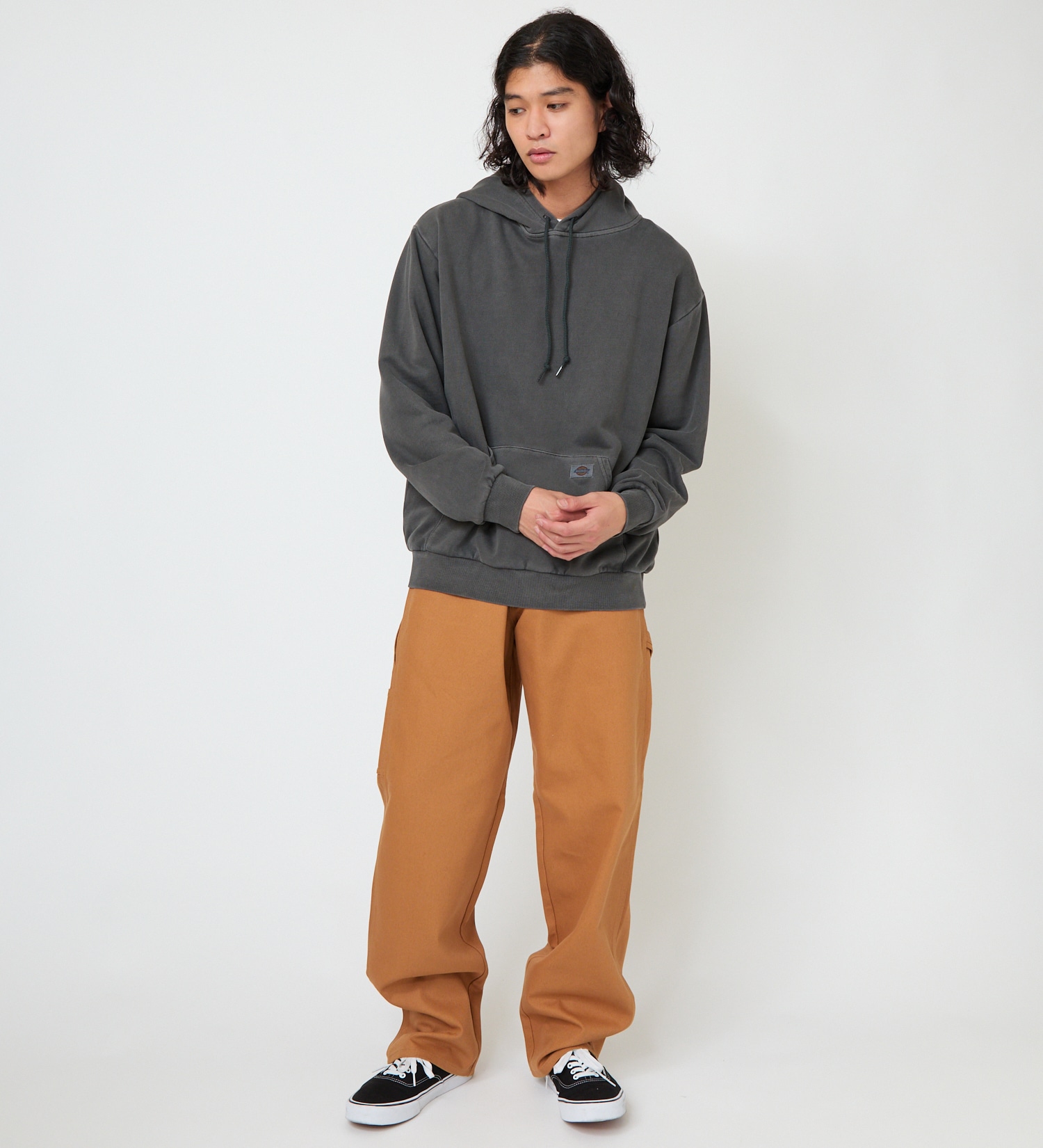 Dickies(ディッキーズ)のピグメントフーディー|トップス/パーカー/メンズ|ブラック