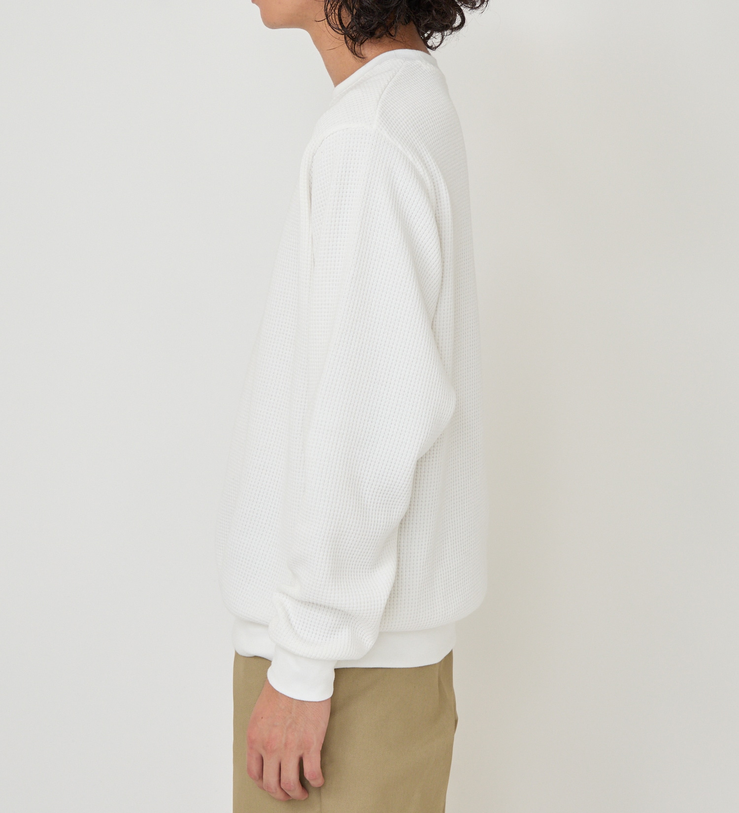 Dickies(ディッキーズ)のヘビーワッフルスウェット|トップス/スウェット/メンズ|ホワイト