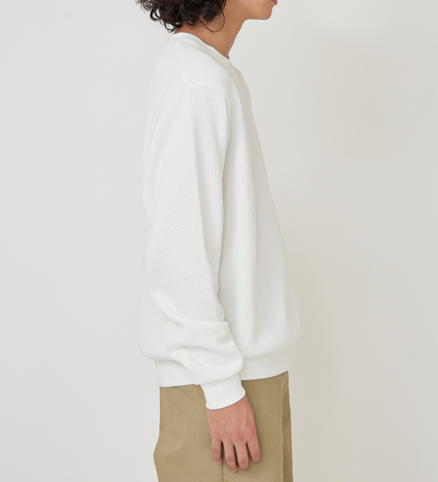 Dickies(ディッキーズ)のヘビーワッフルスウェット|トップス/スウェット/メンズ|ホワイト