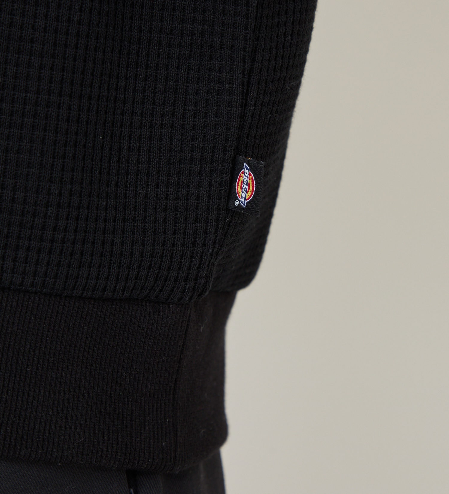 Dickies(ディッキーズ)のヘビーワッフルスウェット|トップス/スウェット/メンズ|ブラック