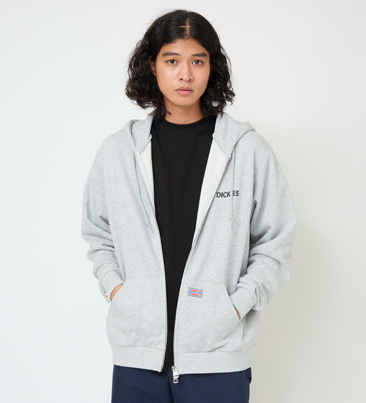 Dickies(ディッキーズ)のイーグルバックプリントジップフーディー|トップス/パーカー/メンズ|ヘザ-グレー