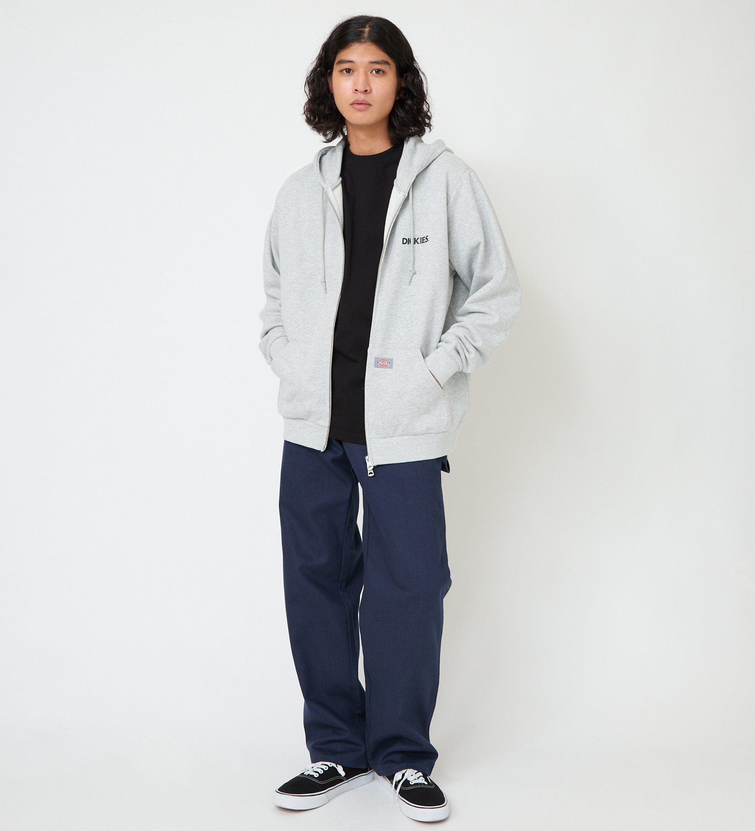Dickies(ディッキーズ)のイーグルバックプリントジップフーディー|トップス/パーカー/メンズ|ヘザ-グレー