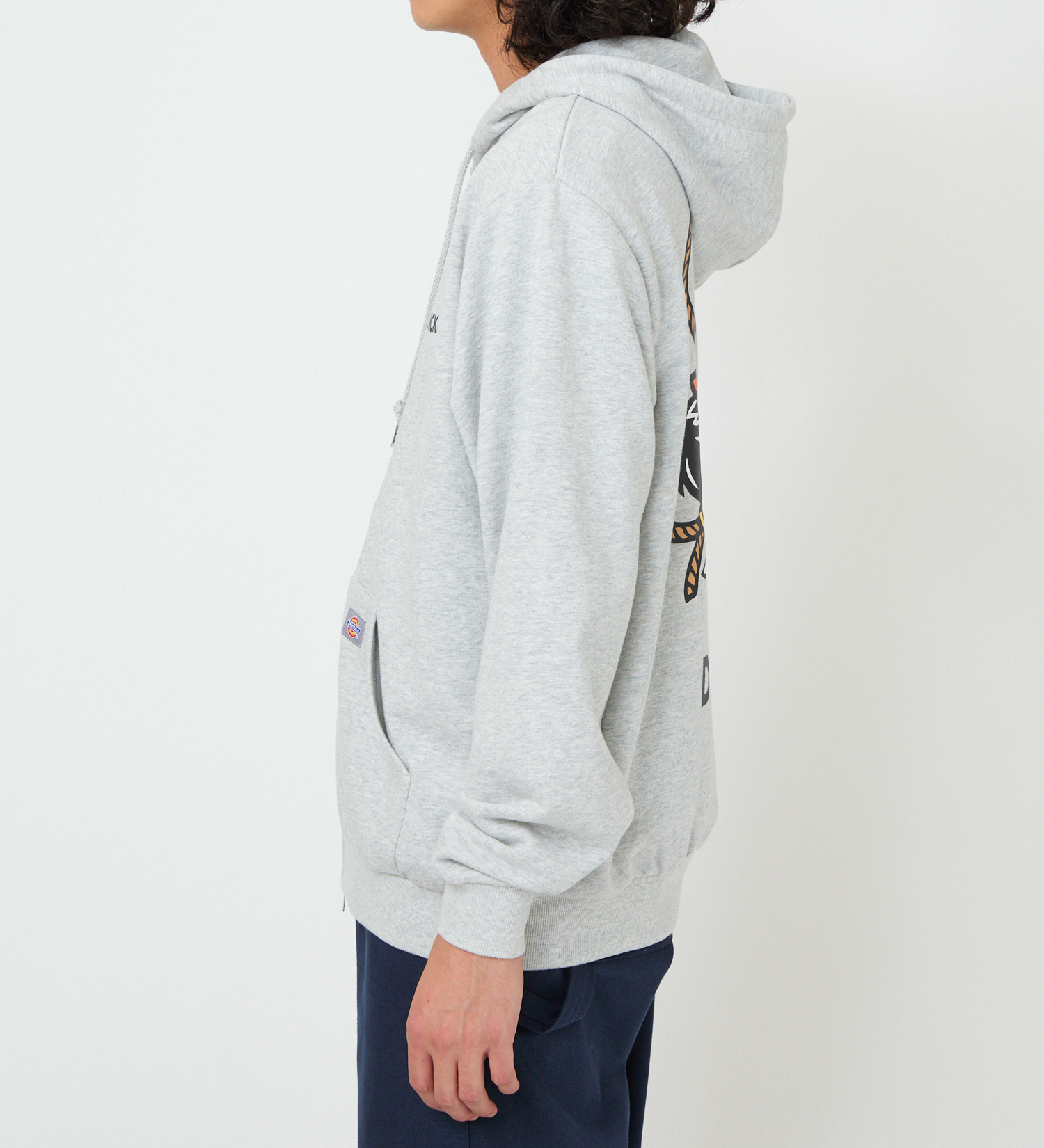 Dickies(ディッキーズ)のイーグルバックプリントジップフーディー|トップス/パーカー/メンズ|ヘザ-グレー