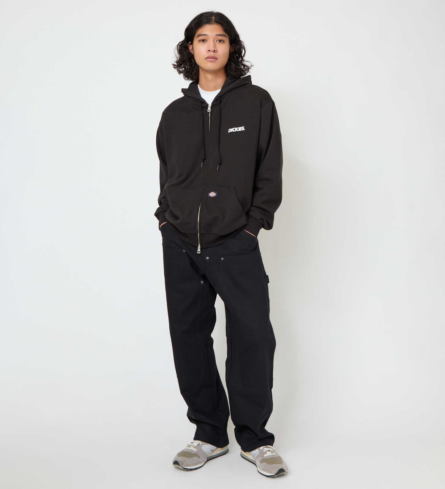 Dickies(ディッキーズ)のイーグルバックプリントジップフーディー|トップス/パーカー/メンズ|ブラック