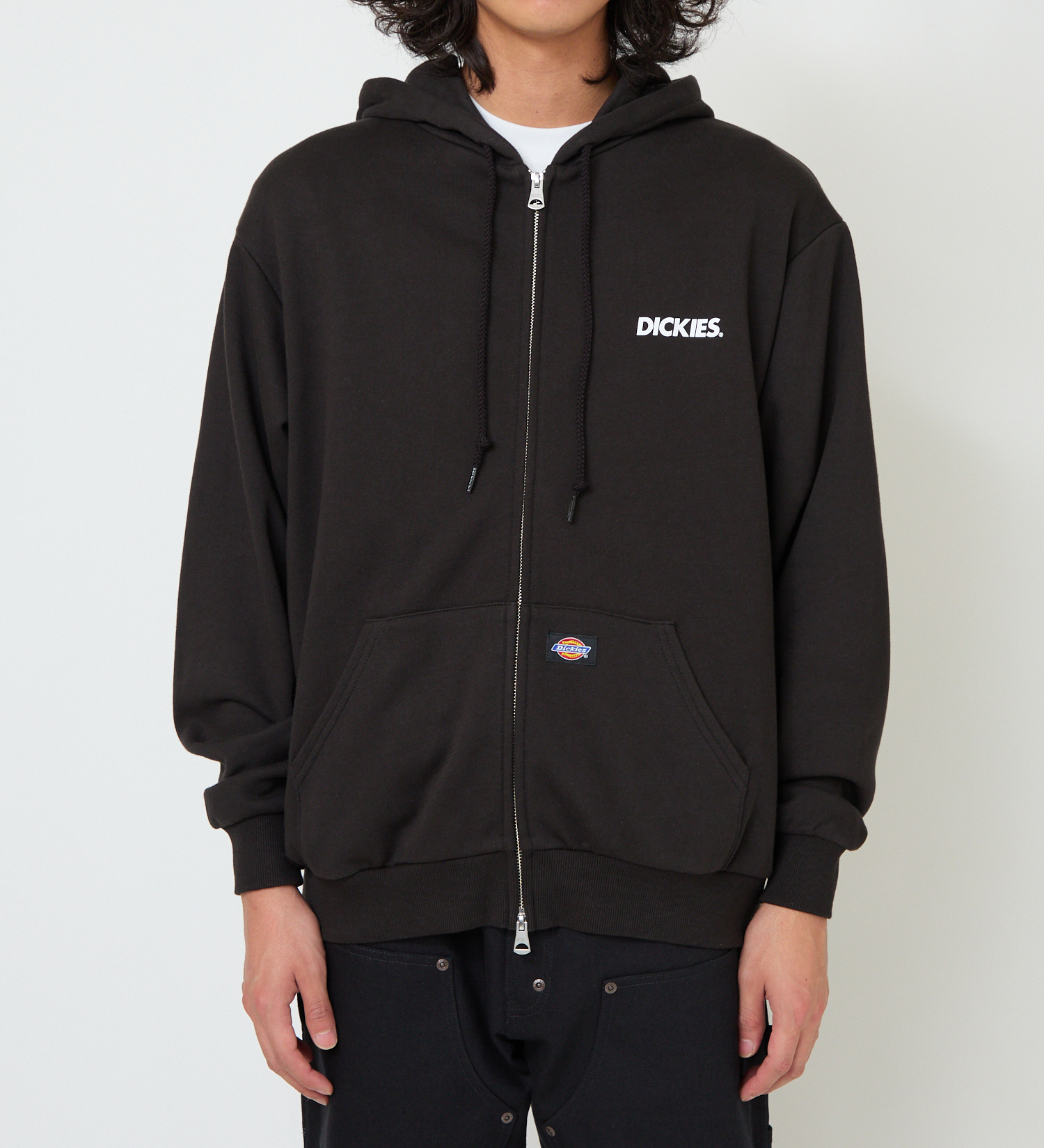 Dickies(ディッキーズ)のイーグルバックプリントジップフーディー|トップス/パーカー/メンズ|ブラック