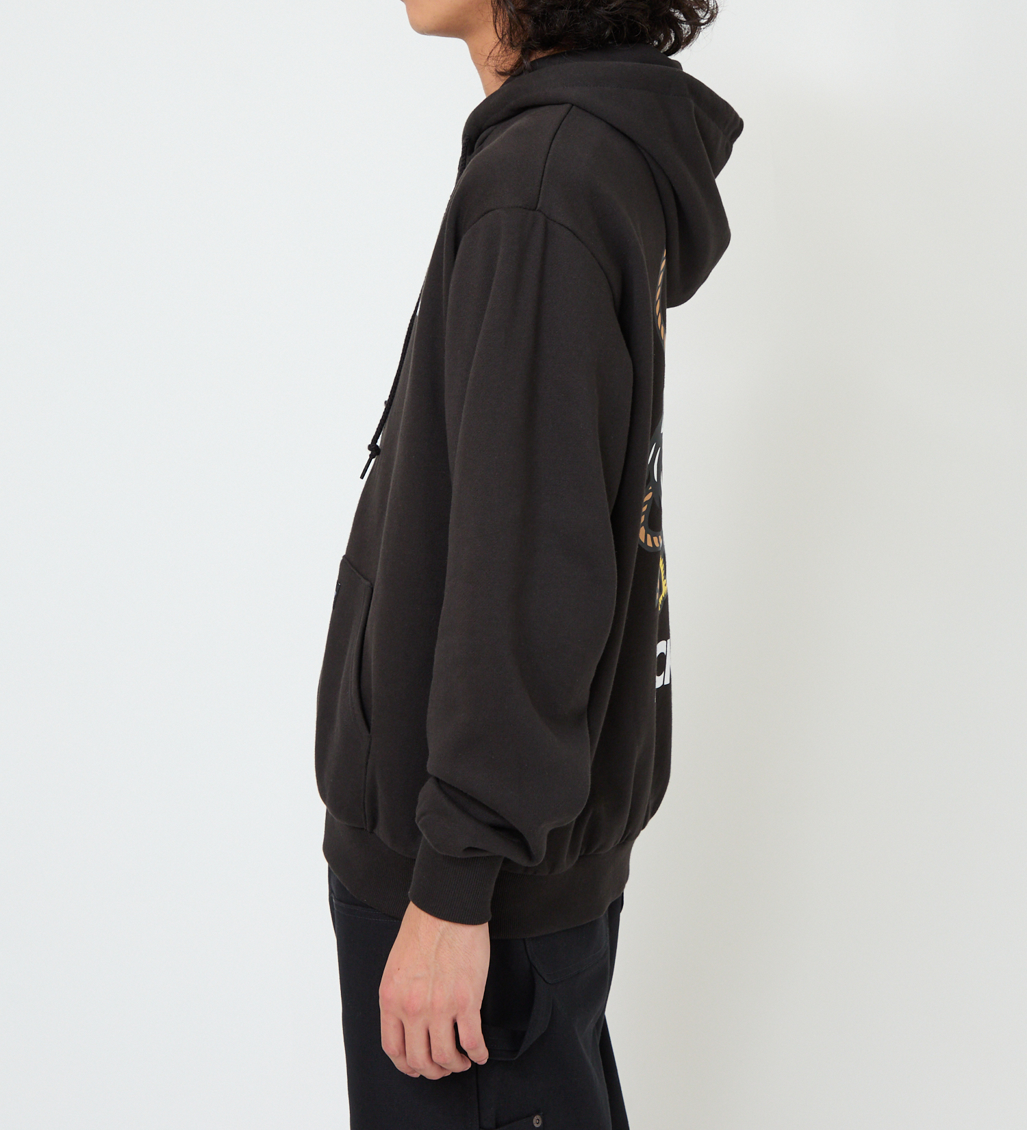 Dickies(ディッキーズ)のイーグルバックプリントジップフーディー|トップス/パーカー/メンズ|ブラック