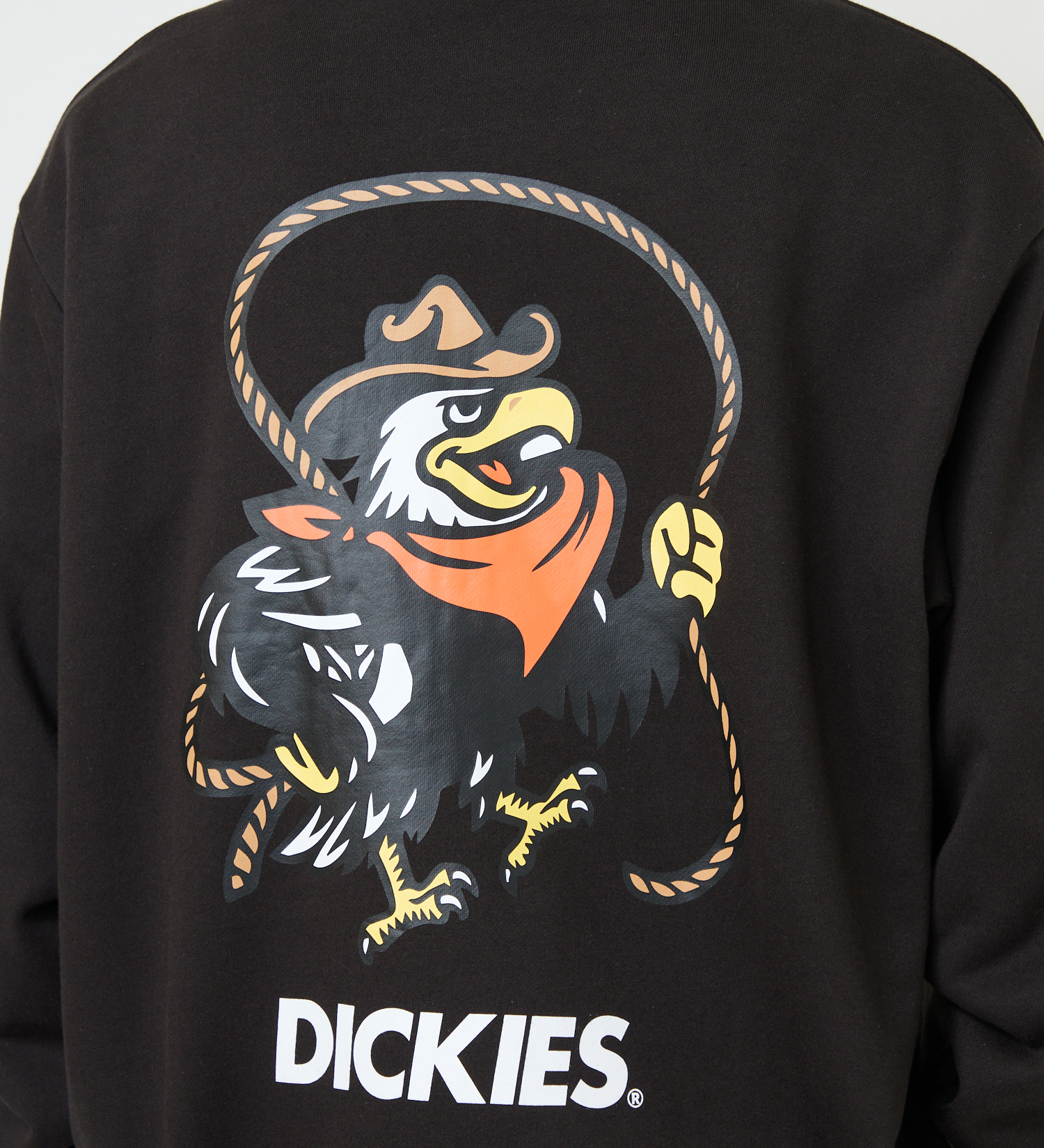 Dickies(ディッキーズ)のイーグルバックプリントジップフーディー|トップス/パーカー/メンズ|ブラック