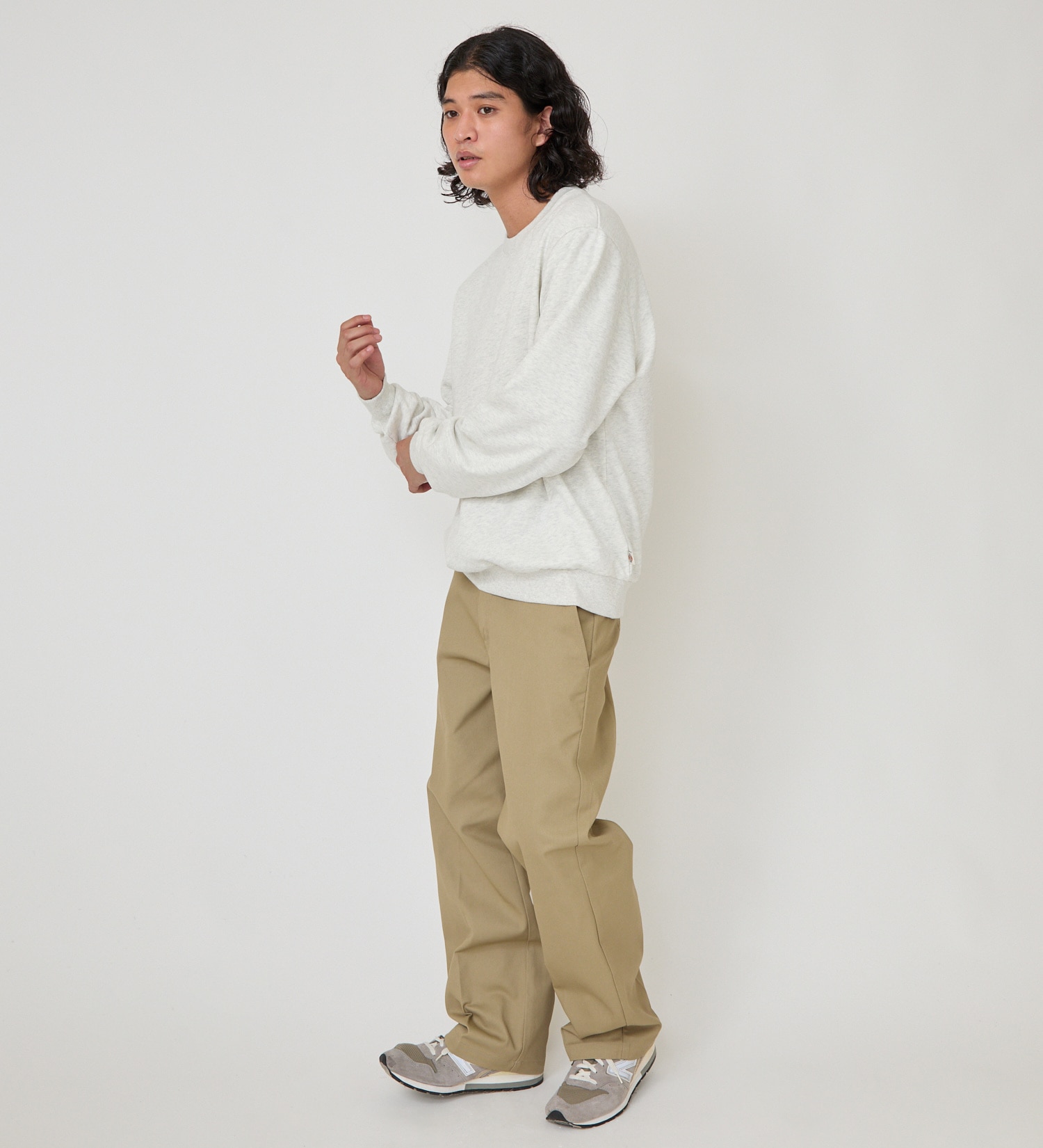 Dickies(ディッキーズ)のカラースウェットクルー|トップス/スウェット/メンズ|ヘザ-グレー