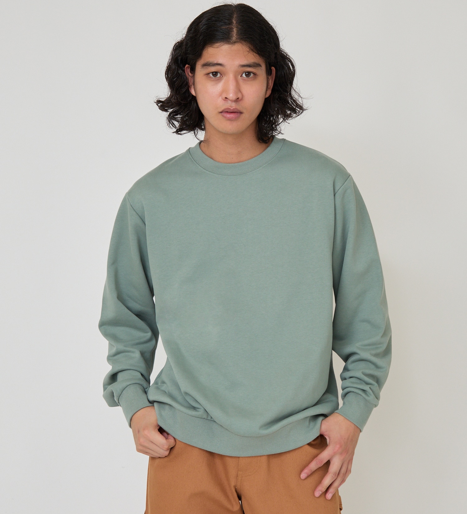 Dickies(ディッキーズ)のカラースウェットクルー|トップス/スウェット/メンズ|グリーン