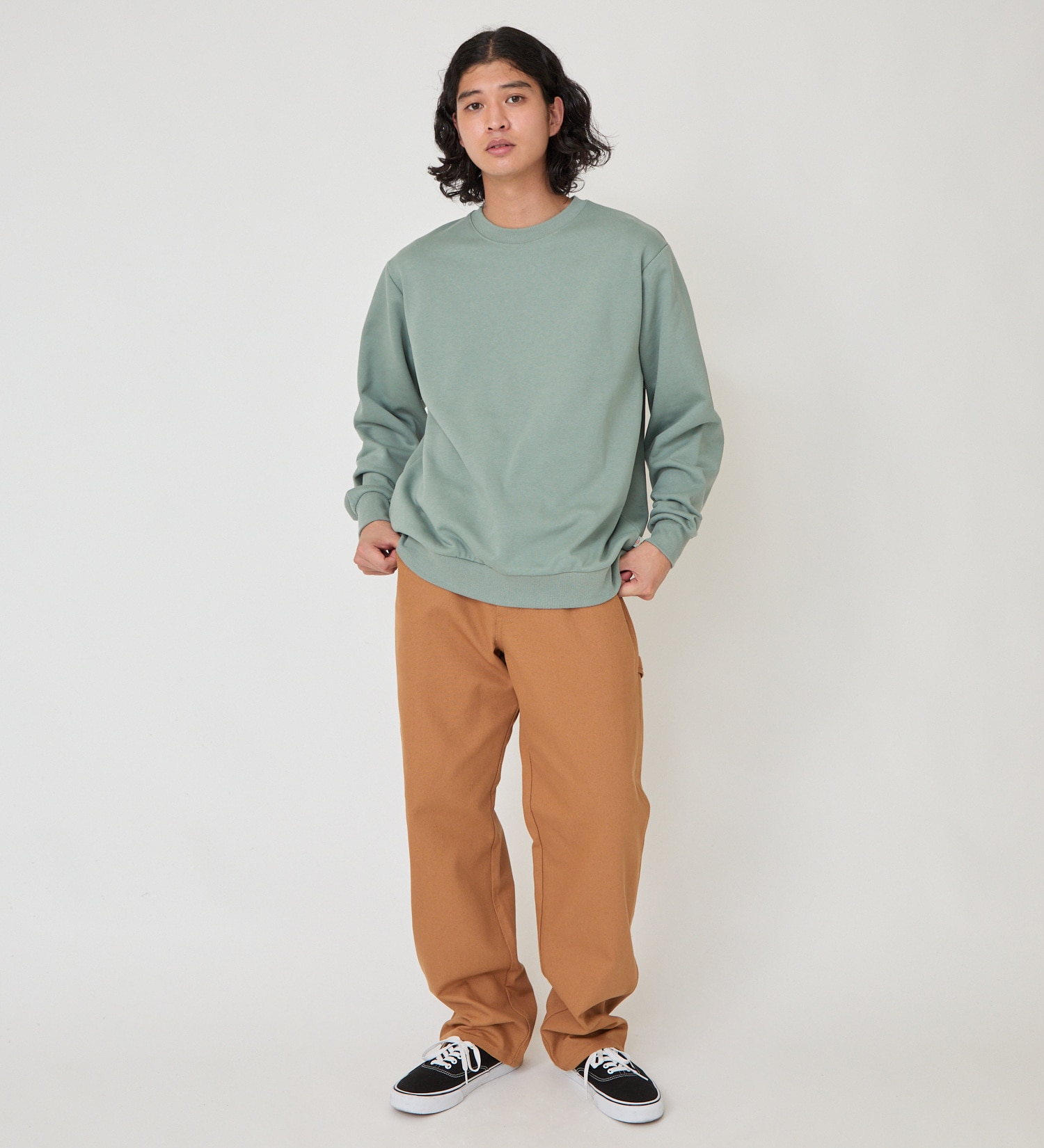 Dickies(ディッキーズ)のカラースウェットクルー|トップス/スウェット/メンズ|グリーン