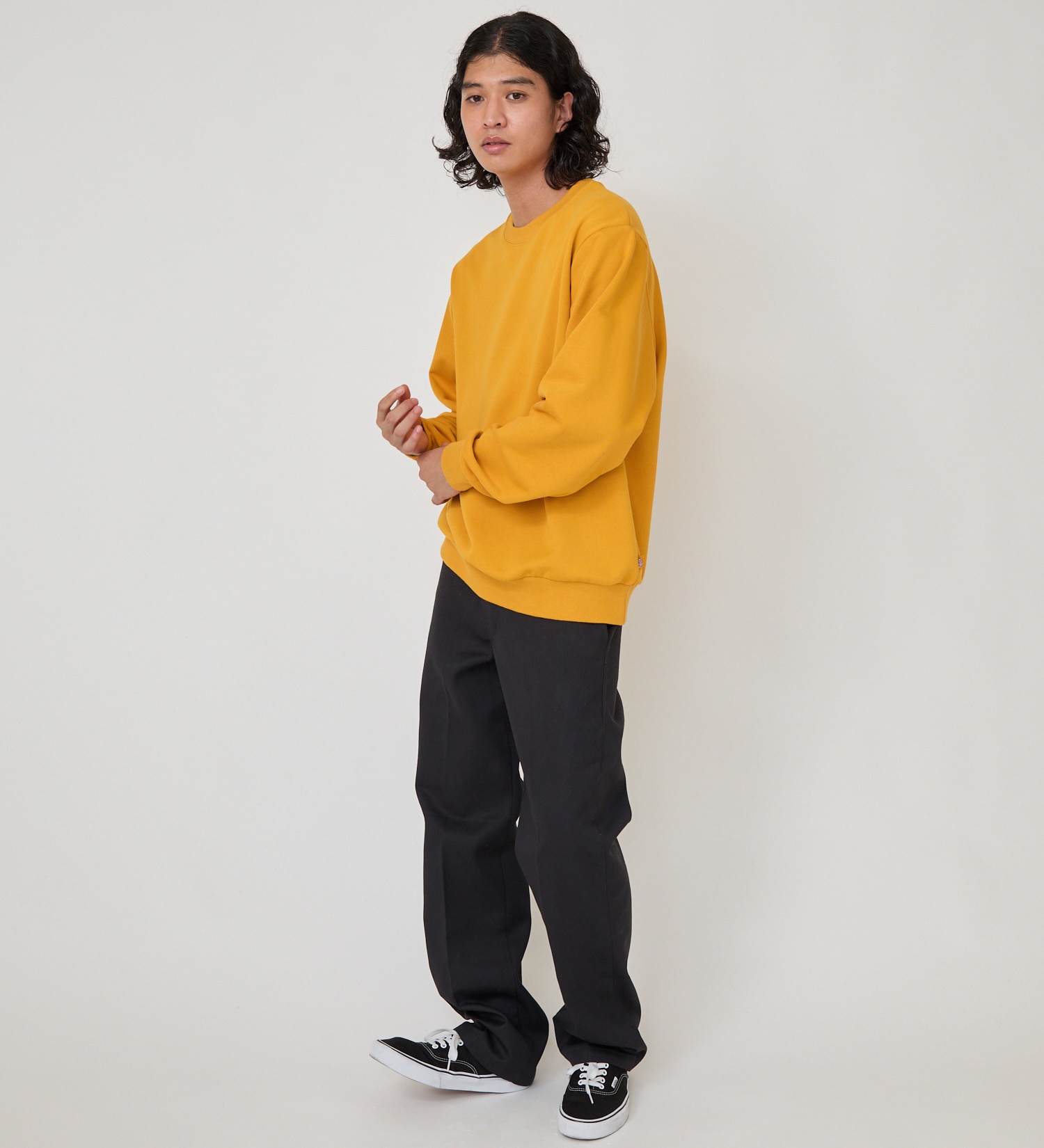 Dickies(ディッキーズ)のカラースウェットクルー|トップス/スウェット/メンズ|マスタード