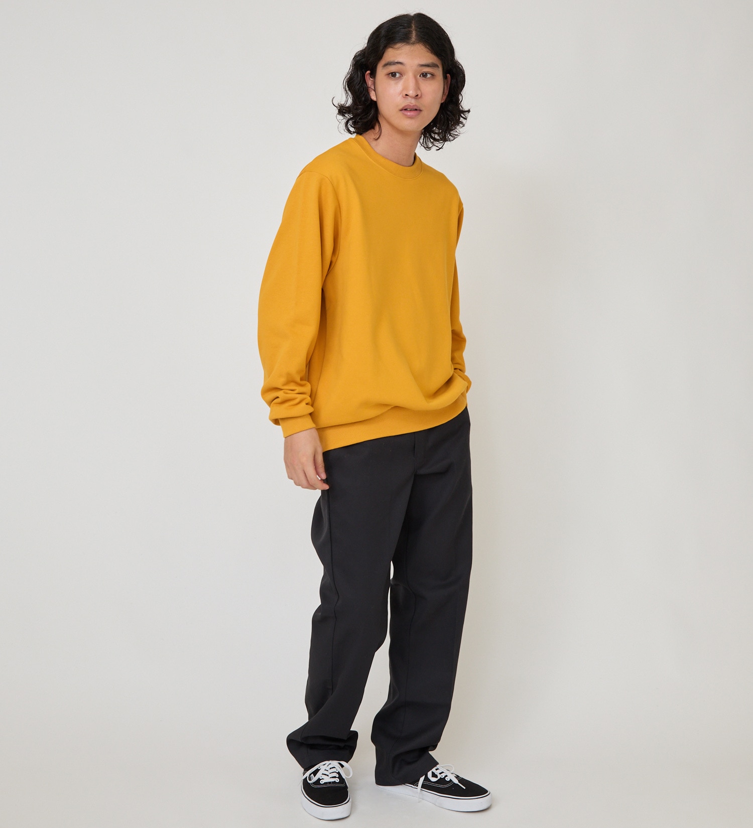 Dickies(ディッキーズ)のカラースウェットクルー|トップス/スウェット/メンズ|マスタード
