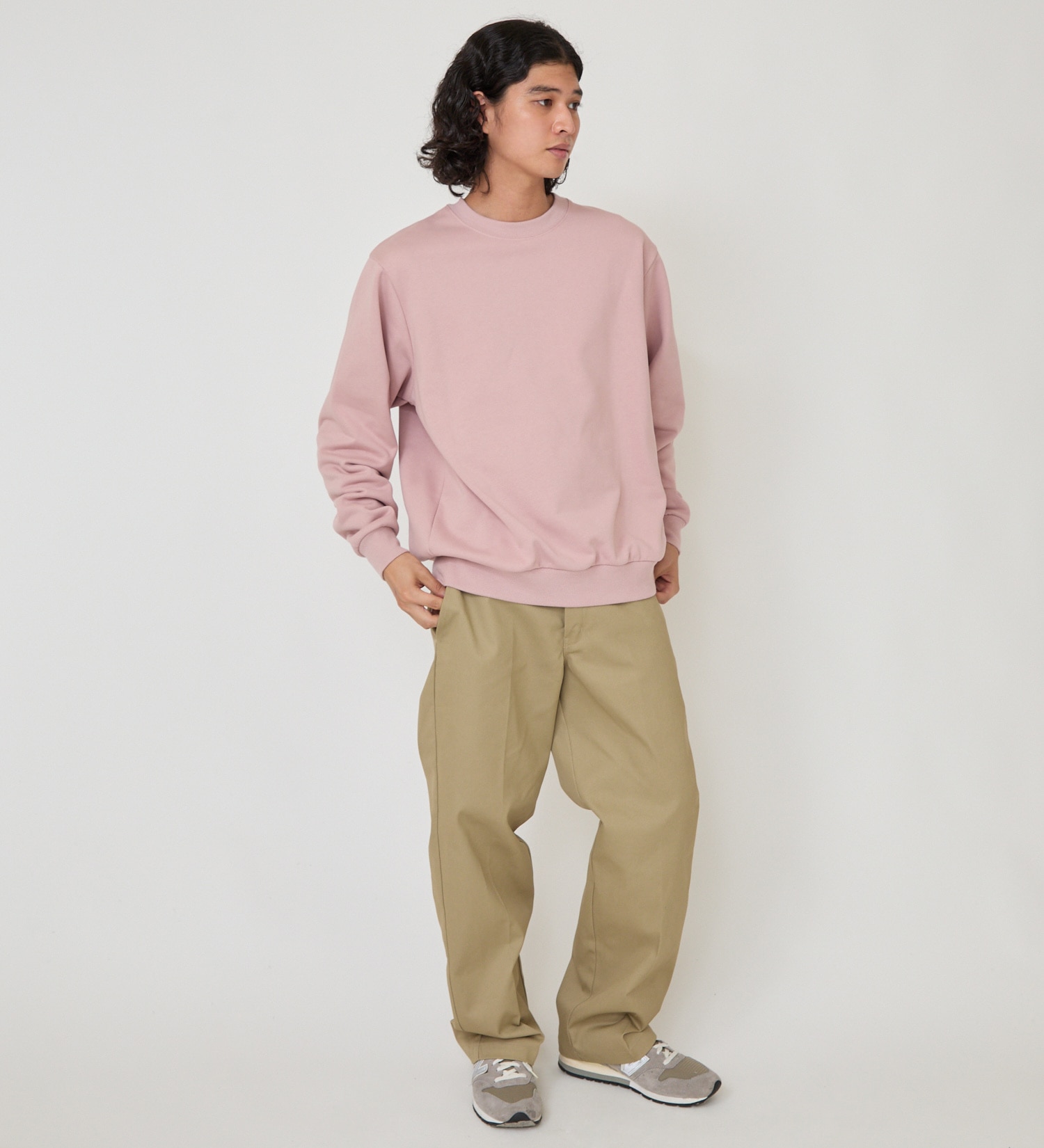 Dickies(ディッキーズ)のカラースウェットクルー|トップス/スウェット/メンズ|ピンク