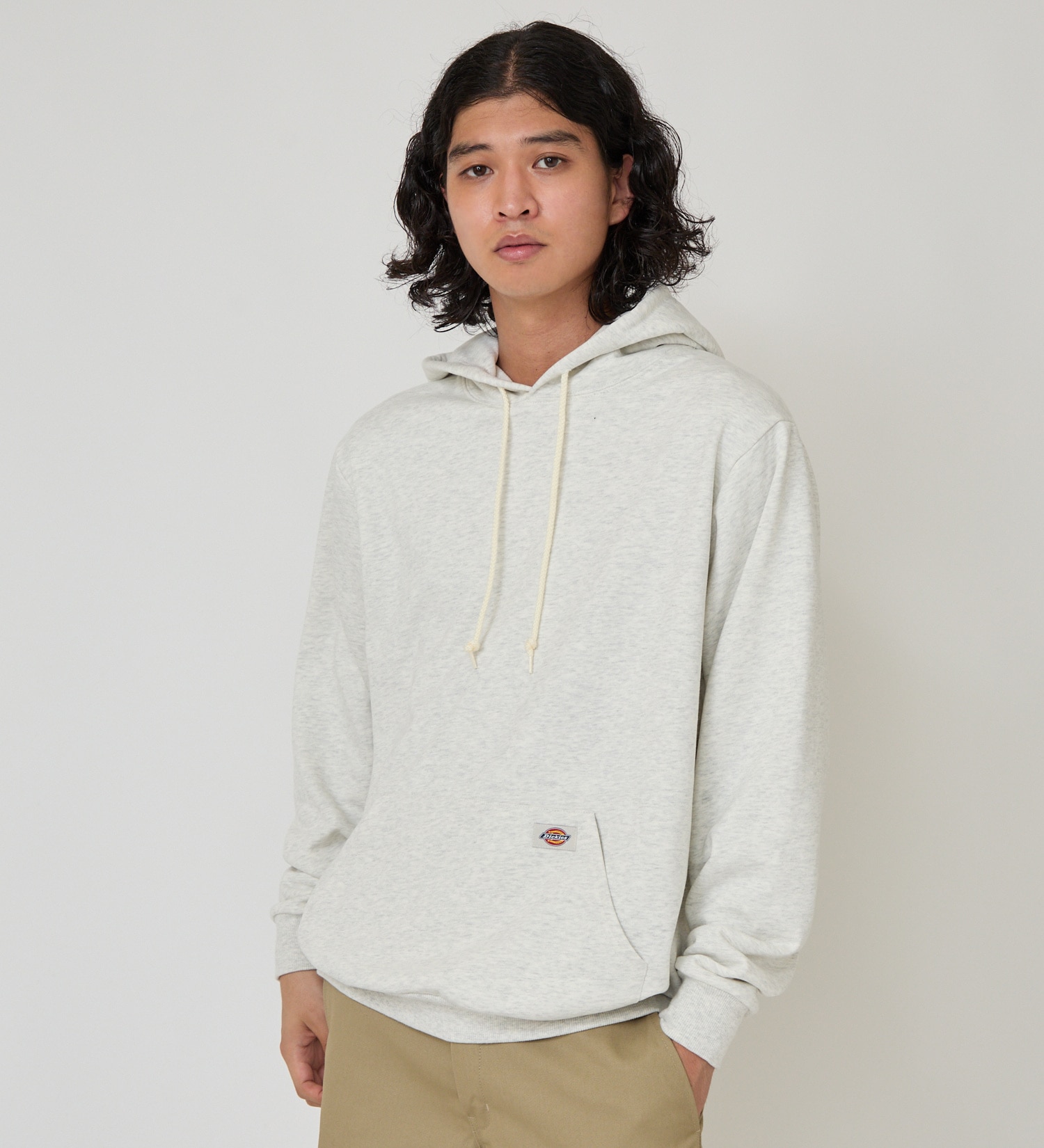 Dickies(ディッキーズ)のワンポイントフーディ|トップス/パーカー/メンズ|ヘザ-グレー