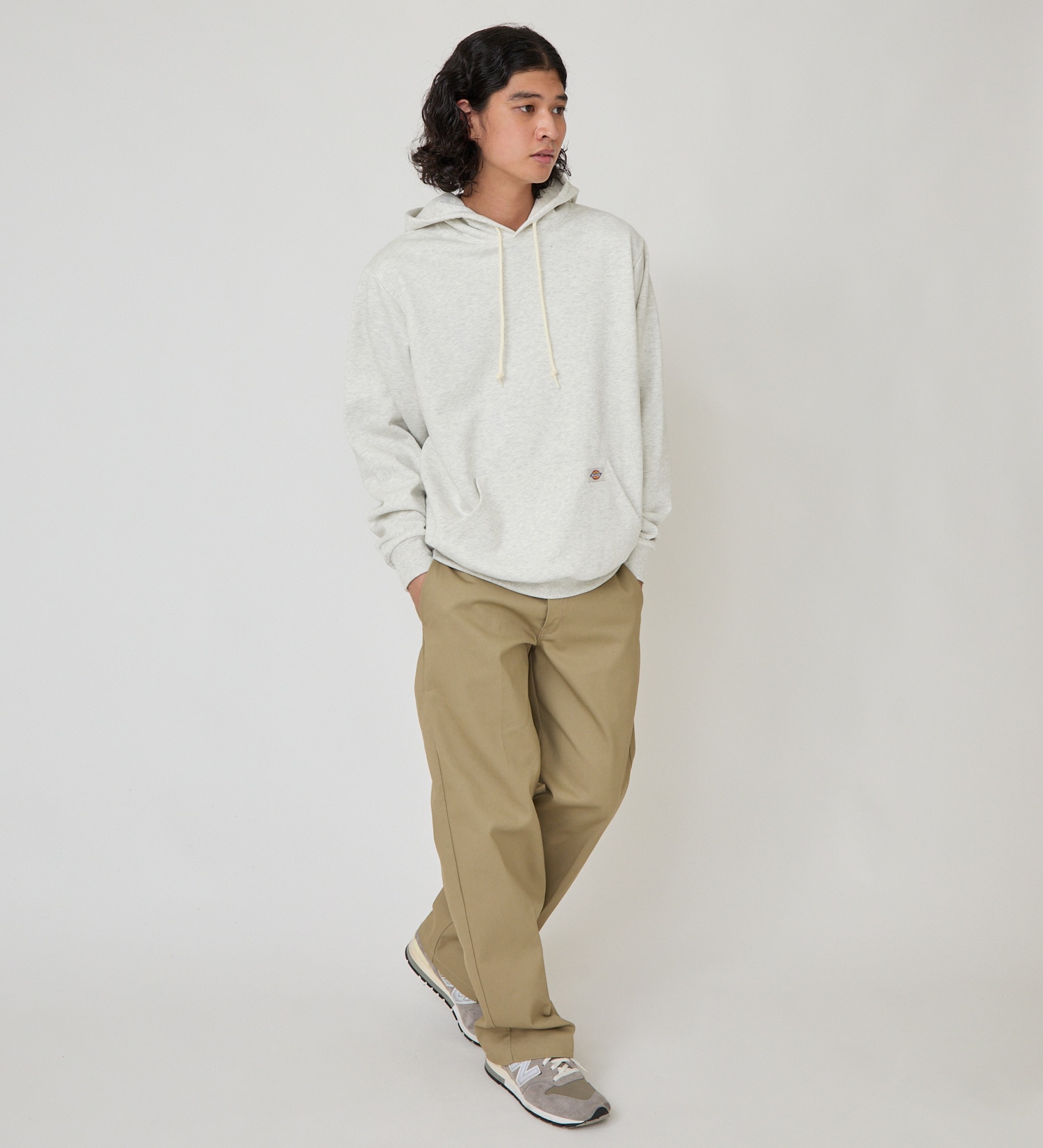 Dickies(ディッキーズ)のワンポイントフーディ|トップス/パーカー/メンズ|ヘザ-グレー