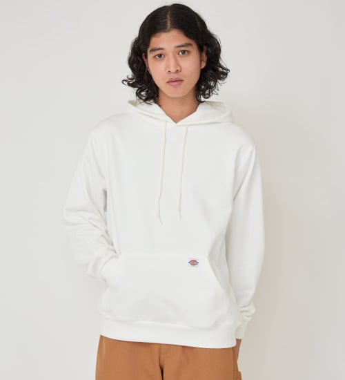 Dickies(ディッキーズ)のワンポイントフーディ|トップス/パーカー/メンズ|ホワイト
