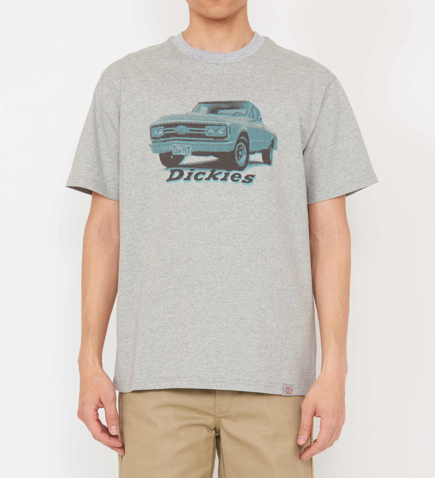 Dickies(ディッキーズ)のグラフィックTシャツ　半袖(car)|トップス/Tシャツ/カットソー/メンズ|ヘザ－グレー