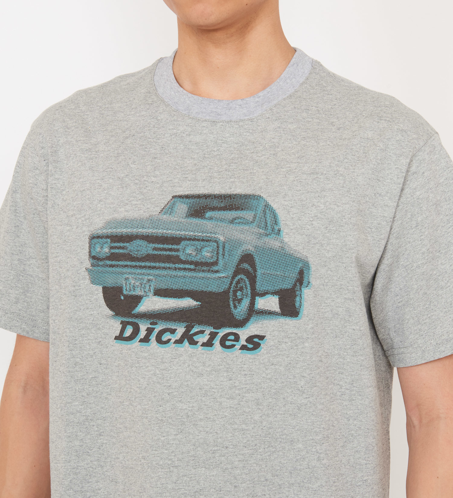 Dickies(ディッキーズ)のグラフィックTシャツ　半袖(car)|トップス/Tシャツ/カットソー/メンズ|ヘザ－グレー