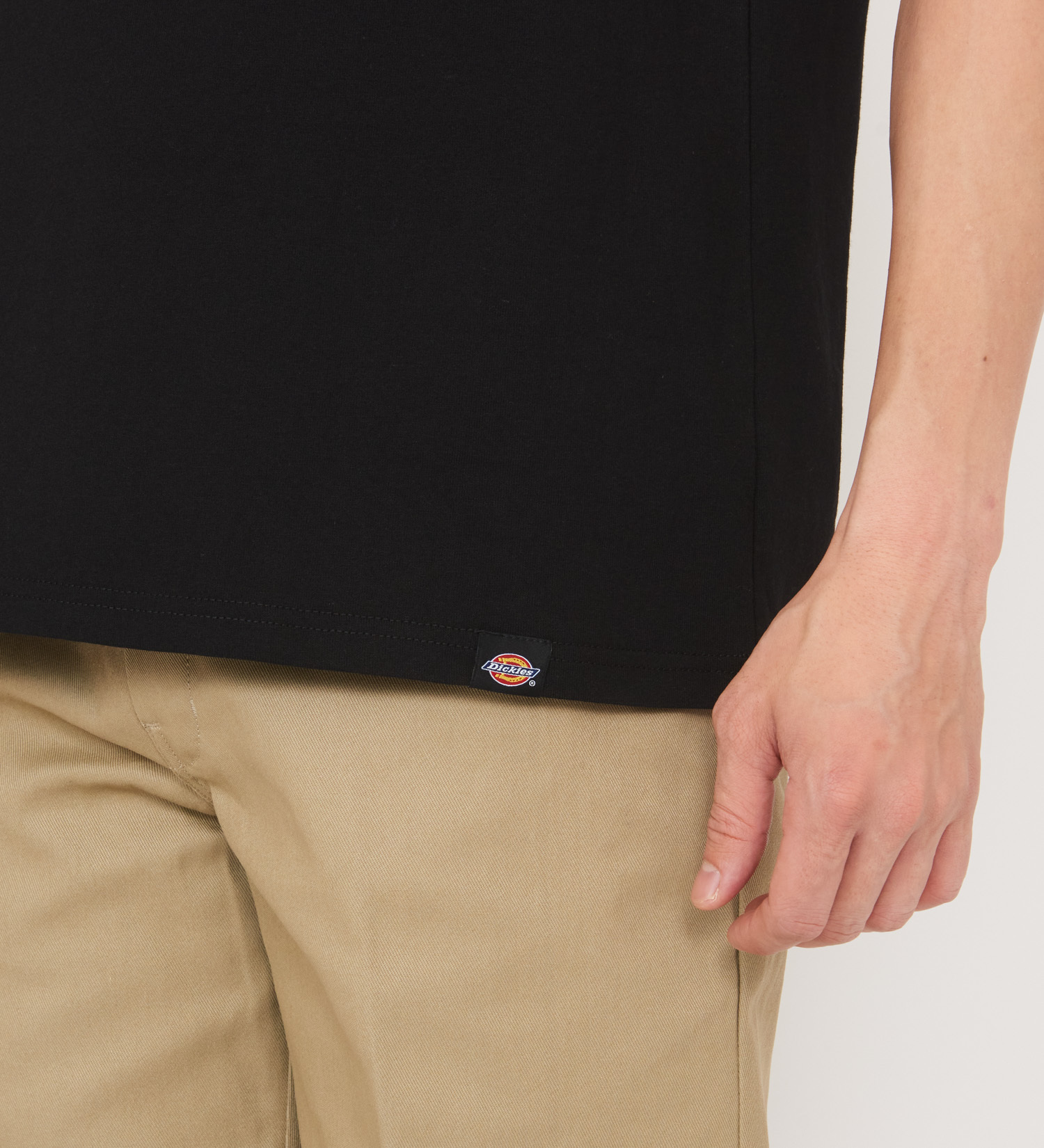 Dickies(ディッキーズ)のグラフィックTシャツ 半袖(Fuzzy Logo)|トップス/Tシャツ/カットソー/メンズ|ブラック