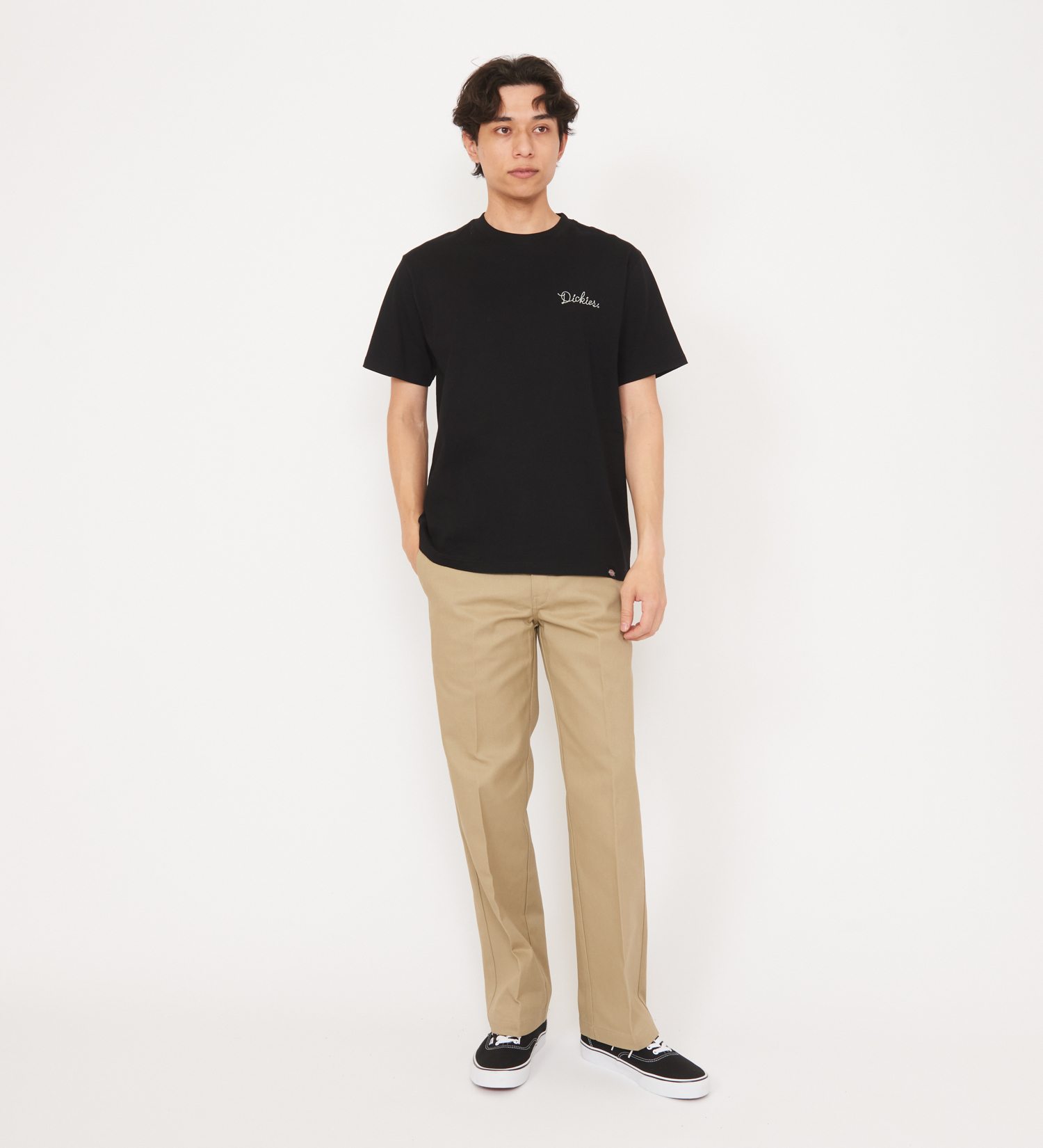 Dickies(ディッキーズ)のグラフィックTシャツ　半袖(Eagle)|トップス/Tシャツ/カットソー/メンズ|ブラック