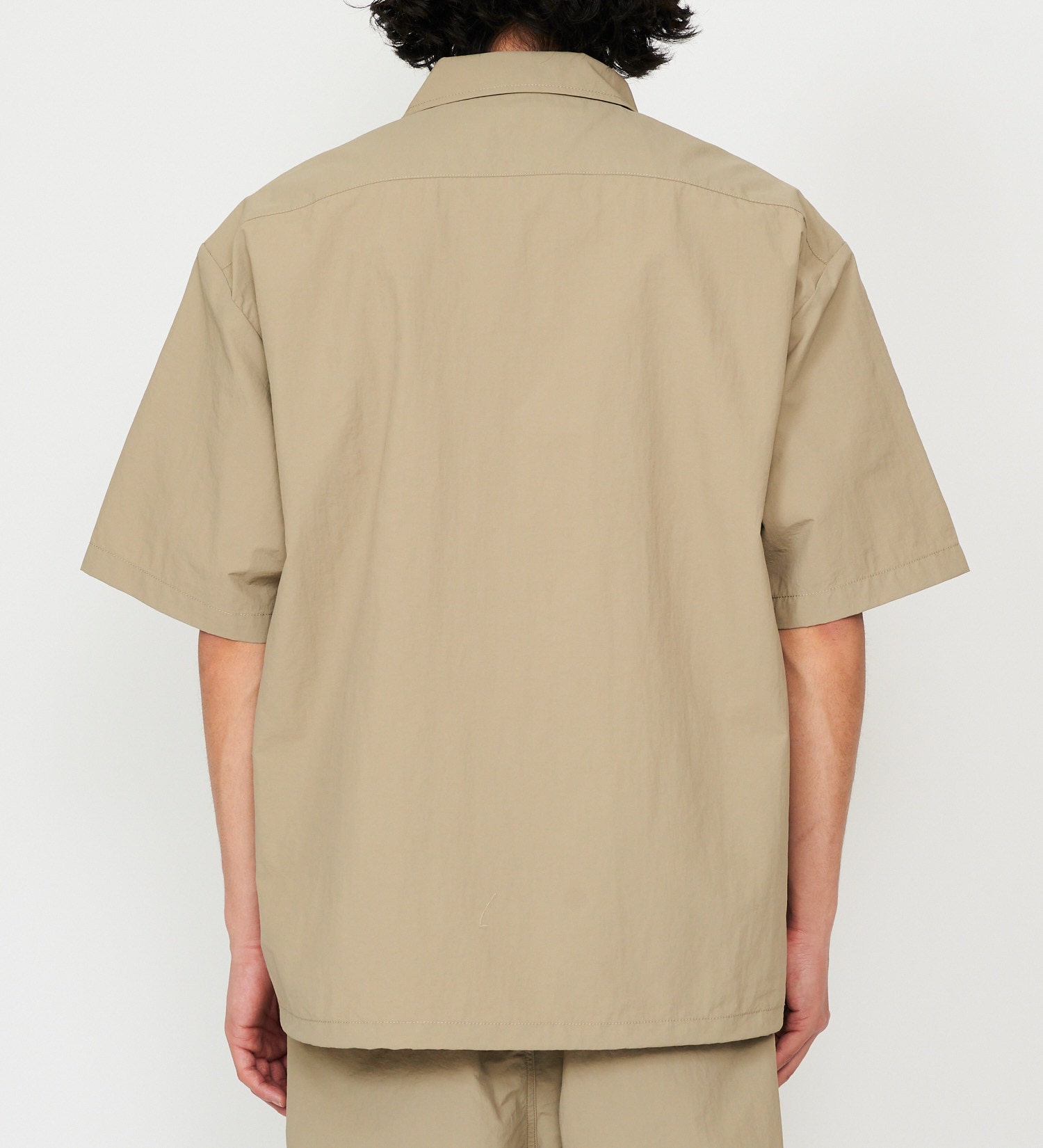 Dickies(ディッキーズ)のワークシャツ 半袖 ドローコード|トップス/シャツ/ブラウス/メンズ|ベージュ