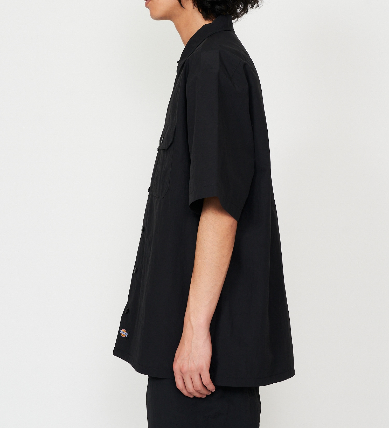 Dickies(ディッキーズ)の【大きいサイズ】ワークシャツ 半袖 ドローコード|トップス/シャツ/ブラウス/メンズ|ブラック