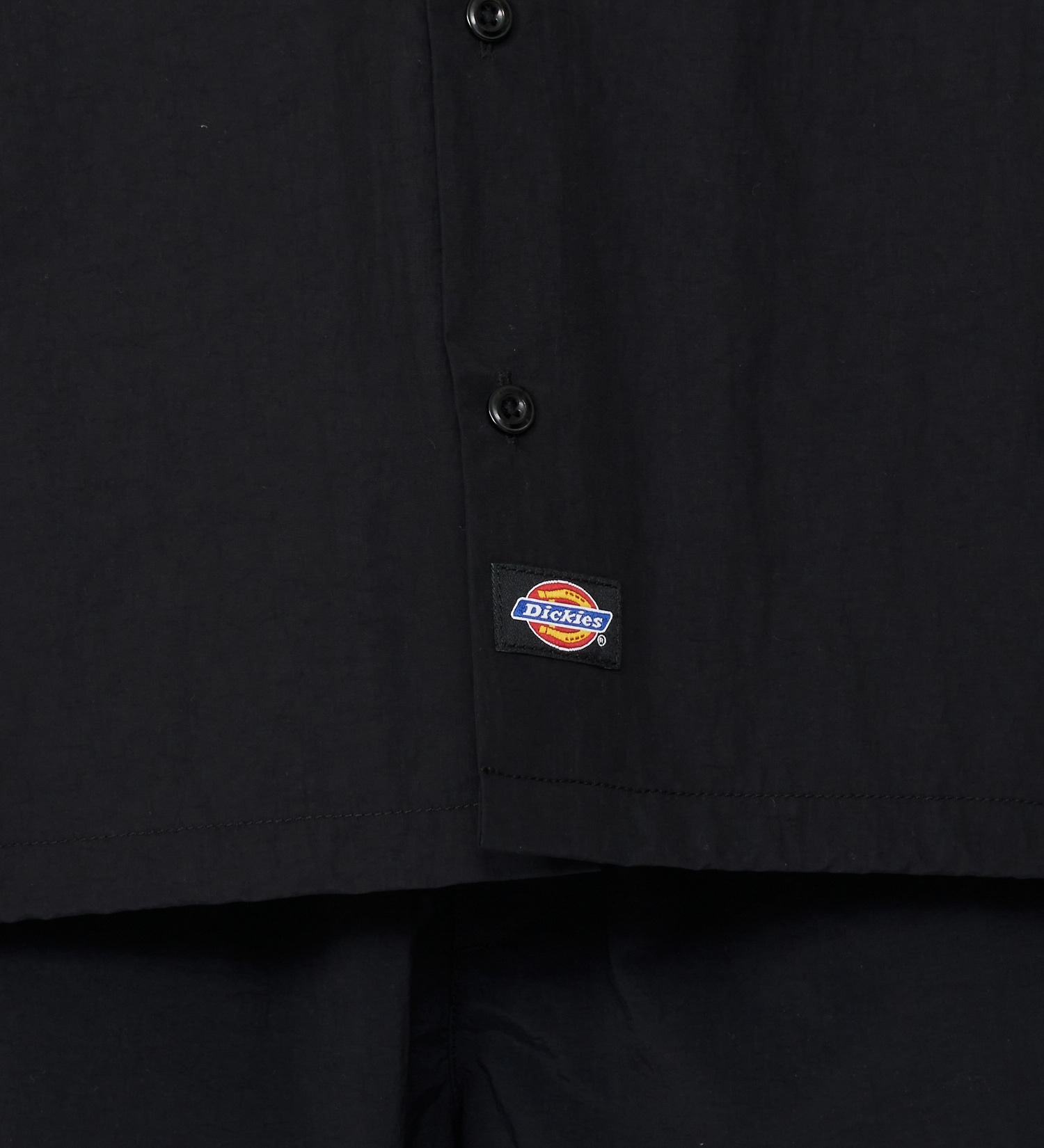 Dickies(ディッキーズ)の【大きいサイズ】ワークシャツ 半袖 ドローコード|トップス/シャツ/ブラウス/メンズ|ブラック