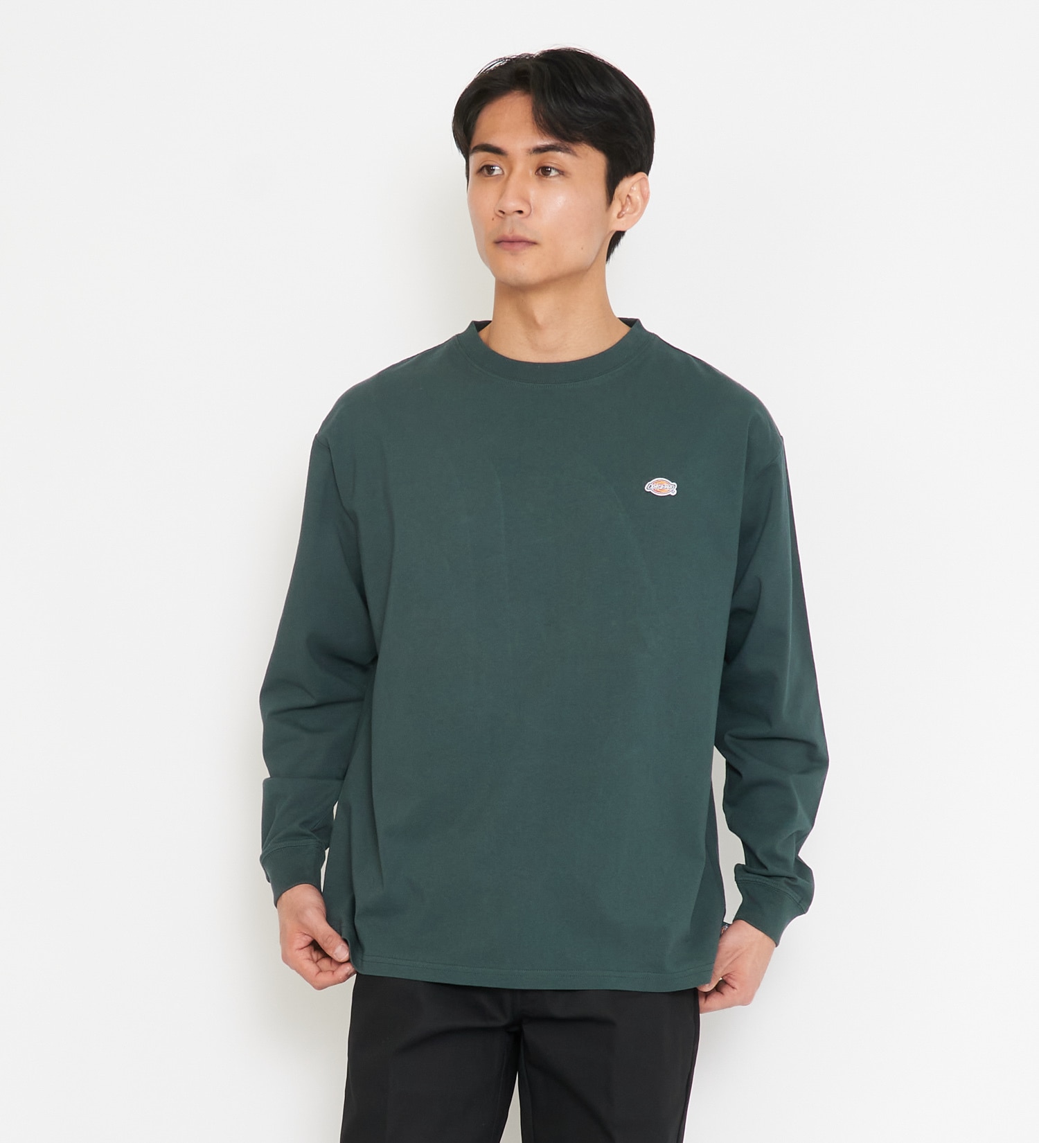Dickies(ディッキーズ)のワッペンTシャツ 半袖|トップス/Tシャツ/カットソー/メンズ|グリーン