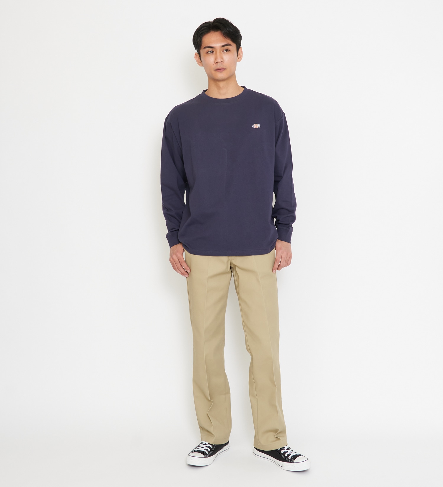 Dickies(ディッキーズ)のワッペンTシャツ 半袖|トップス/Tシャツ/カットソー/メンズ|ブルー