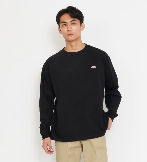 Dickies(ディッキーズ)のワッペンTシャツ 半袖|トップス/Tシャツ/カットソー/メンズ|ブラック