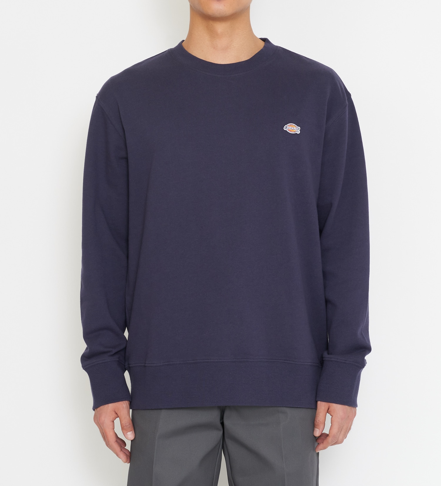Dickies(ディッキーズ)のワッペンクルーネック スウェット|トップス/スウェット/メンズ|ネイビー