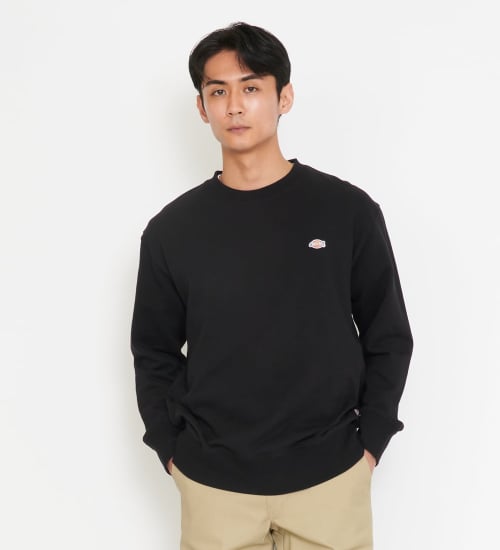 Dickies(ディッキーズ)のワッペンクルーネック スウェット|トップス/スウェット/メンズ|ブラック