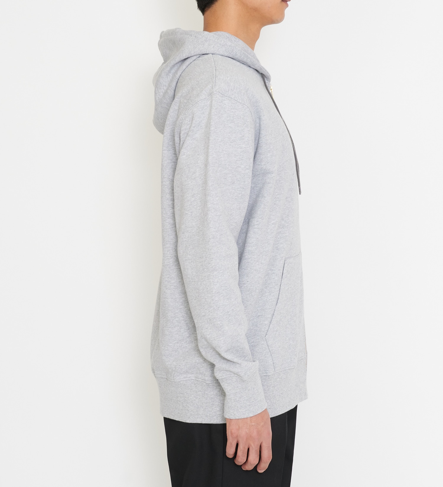 Dickies(ディッキーズ)のワッペンジップアップパーカー|トップス/パーカー/メンズ|ヘザ－グレー