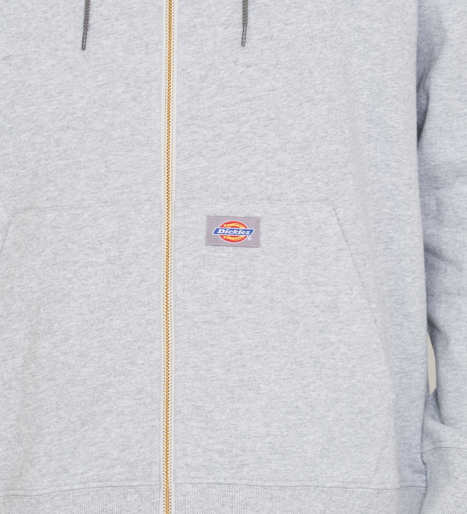 Dickies(ディッキーズ)のワッペンジップアップパーカー|トップス/パーカー/メンズ|ヘザ－グレー