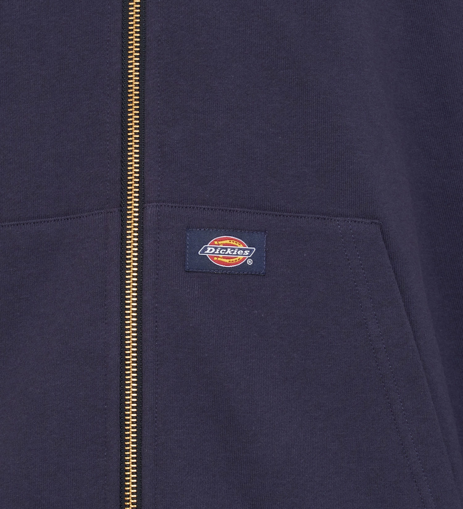 Dickies(ディッキーズ)のワッペンジップアップパーカー|トップス/パーカー/メンズ|ネイビー