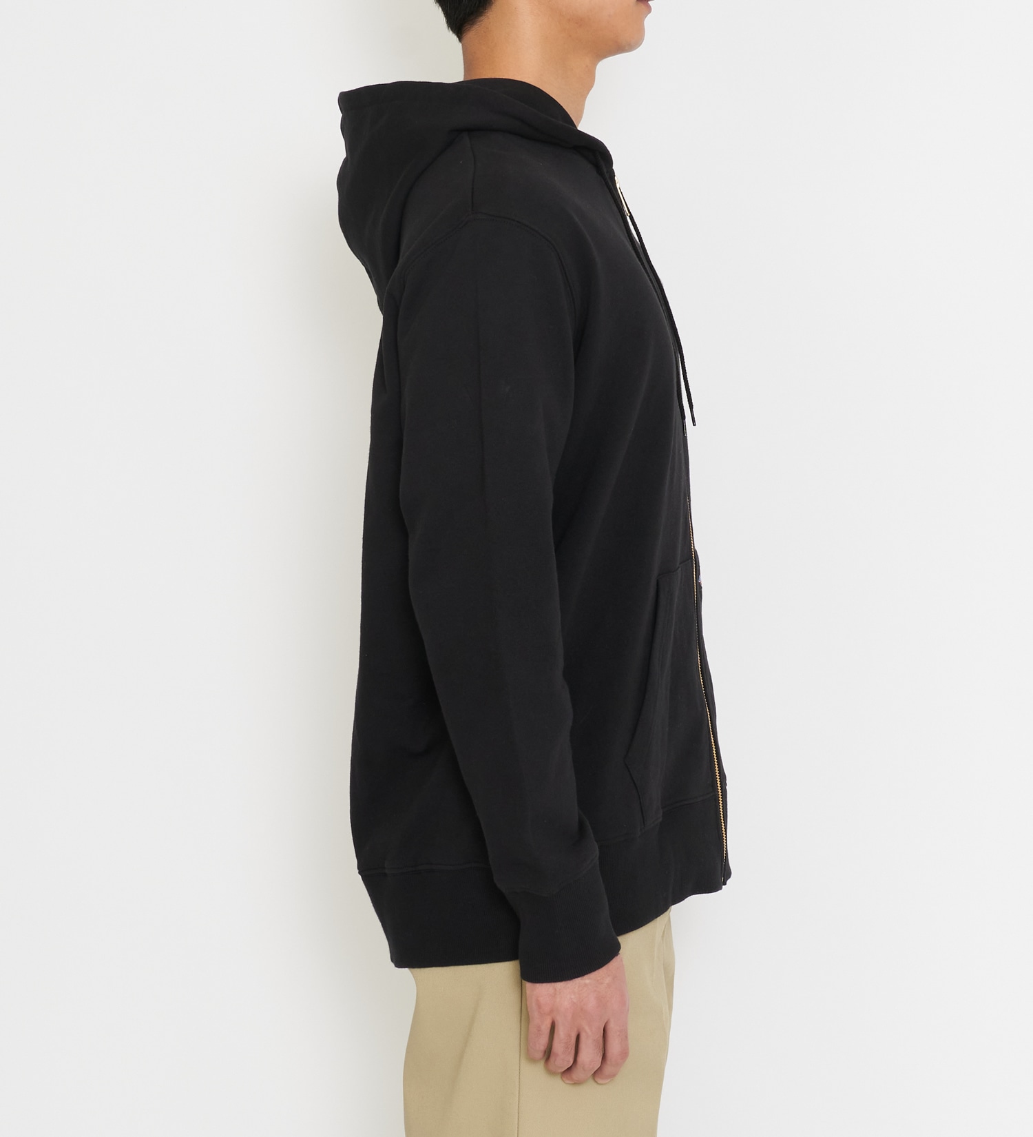 Dickies(ディッキーズ)のワッペンジップアップパーカー|トップス/パーカー/メンズ|ブラック