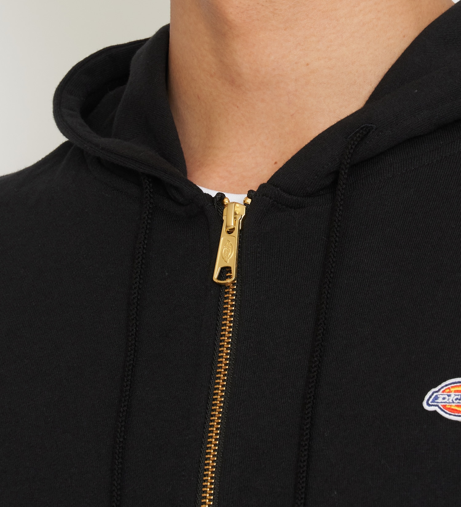 Dickies(ディッキーズ)のワッペンジップアップパーカー|トップス/パーカー/メンズ|ブラック