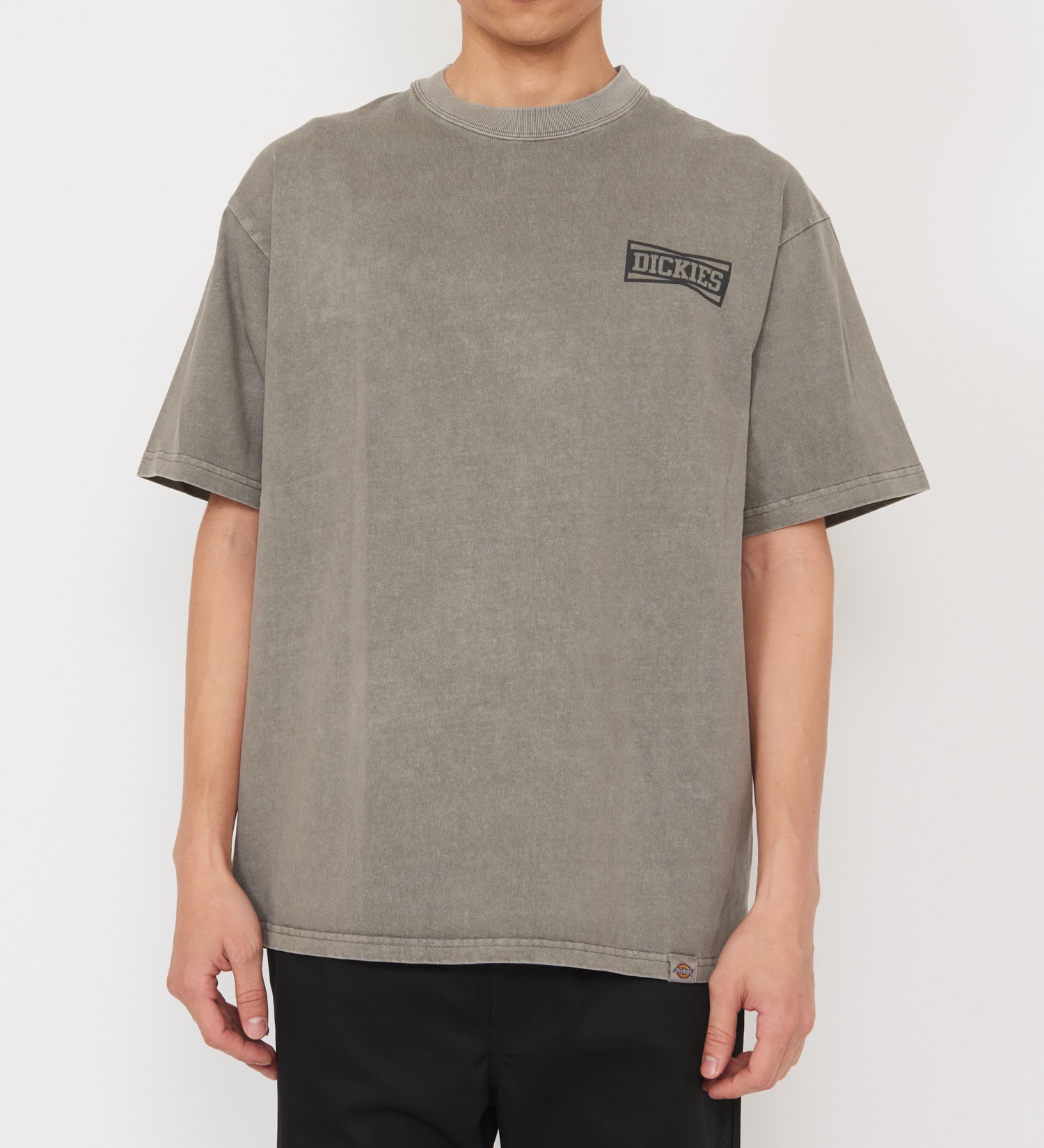 Dickies(ディッキーズ)の【Dickies xYamanobe Bros】WORKプリントTシャツ 半袖|トップス/Tシャツ/カットソー/メンズ|ライトグレー