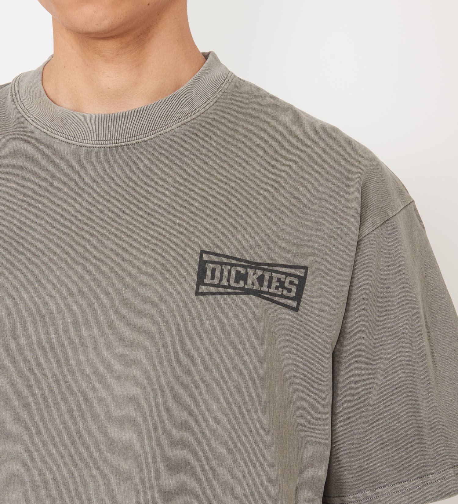 Dickies(ディッキーズ)の【Dickies xYamanobe Bros】WORKプリントTシャツ 半袖|トップス/Tシャツ/カットソー/メンズ|ライトグレー