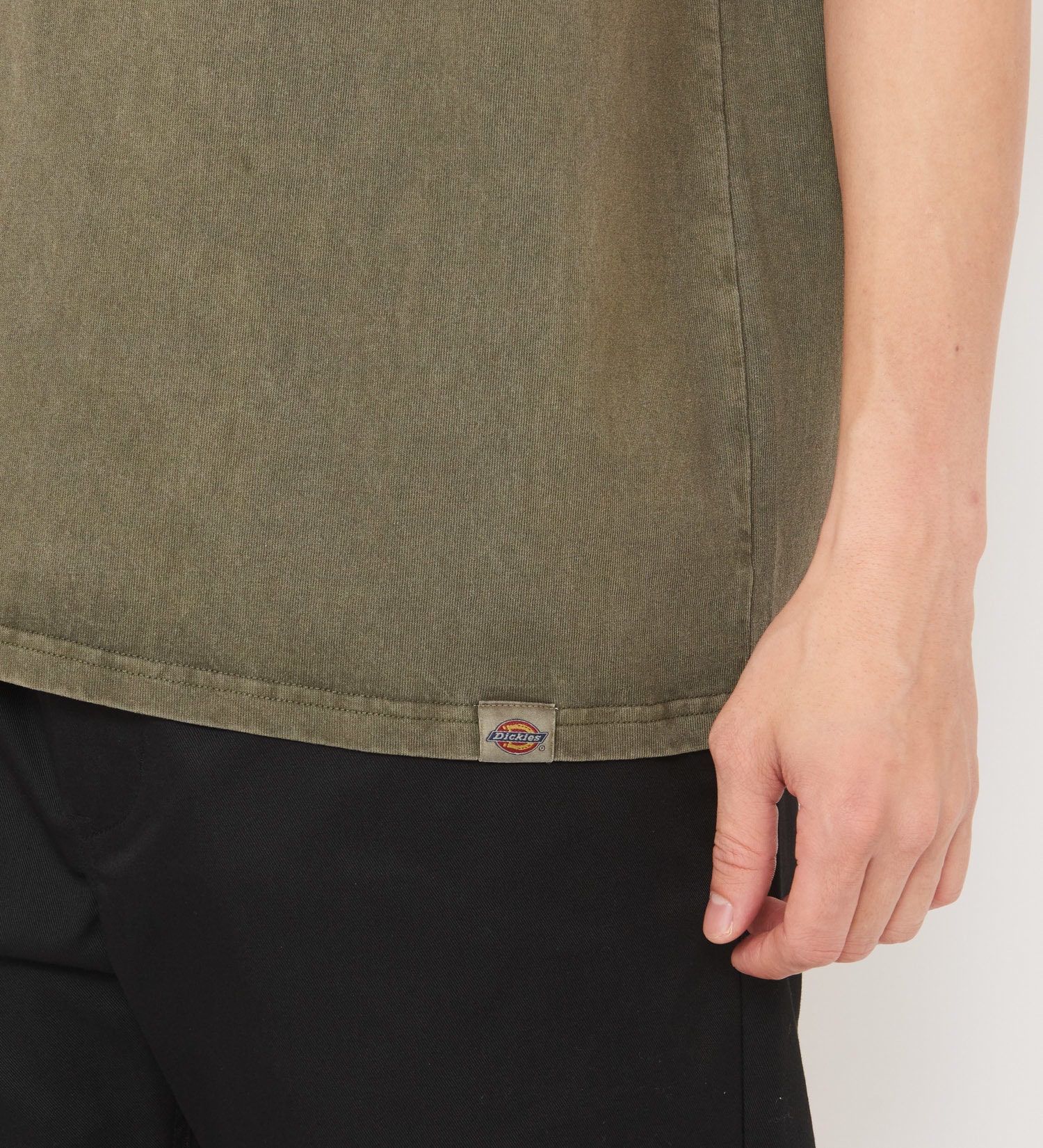 Dickies(ディッキーズ)の【Dickies xYamanobe Bros】WORKプリントTシャツ 半袖|トップス/Tシャツ/カットソー/メンズ|オリーブ