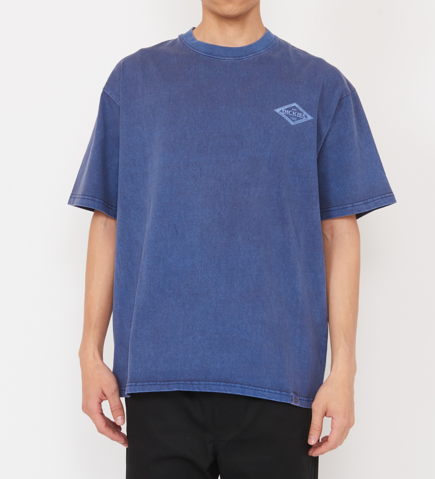 Dickies(ディッキーズ)の【Dickies xYamanobe Bros】AMERICAN プリントTシャツ 半袖|トップス/Tシャツ/カットソー/メンズ|ネイビー