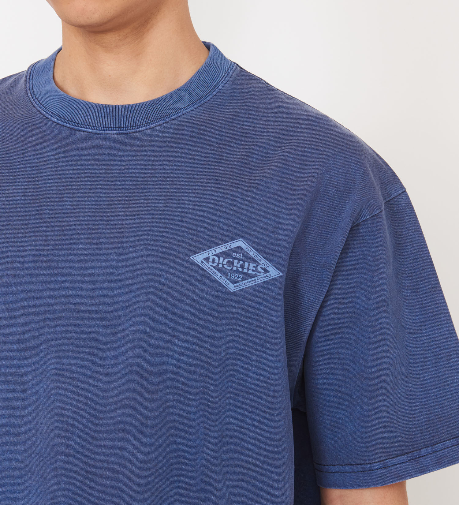 Dickies(ディッキーズ)の【Dickies xYamanobe Bros】AMERICAN プリントTシャツ 半袖|トップス/Tシャツ/カットソー/メンズ|ネイビー