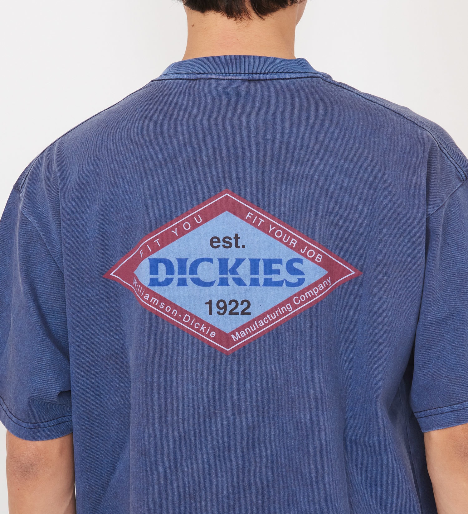 Dickies(ディッキーズ)の【Dickies xYamanobe Bros】AMERICAN プリントTシャツ 半袖|トップス/Tシャツ/カットソー/メンズ|ネイビー