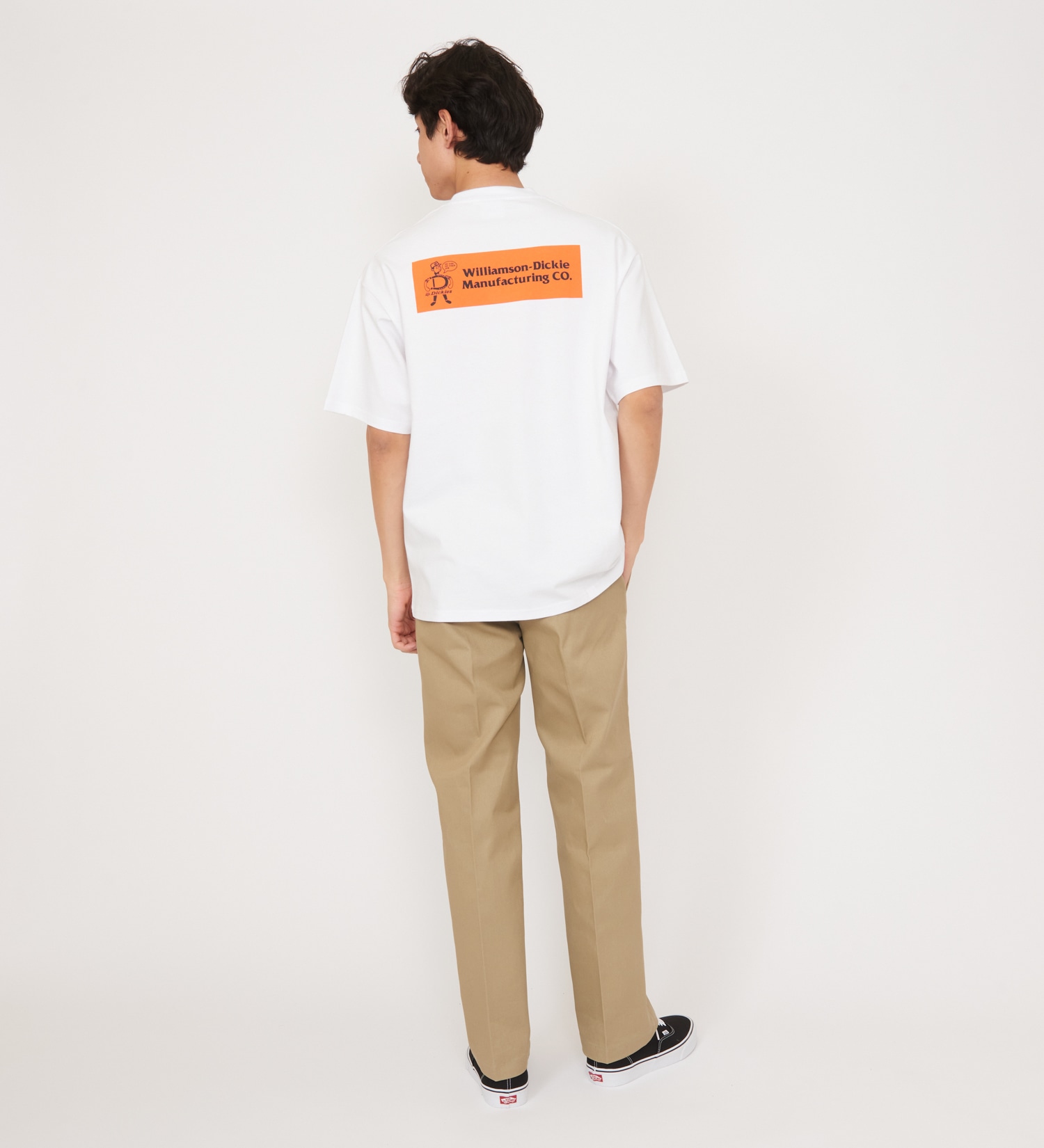 Dickies(ディッキーズ)の【Dickies xYamanobe Bros】MANUFACTURINGプリントTシャツ 半袖|トップス/Tシャツ/カットソー/メンズ|ホワイト