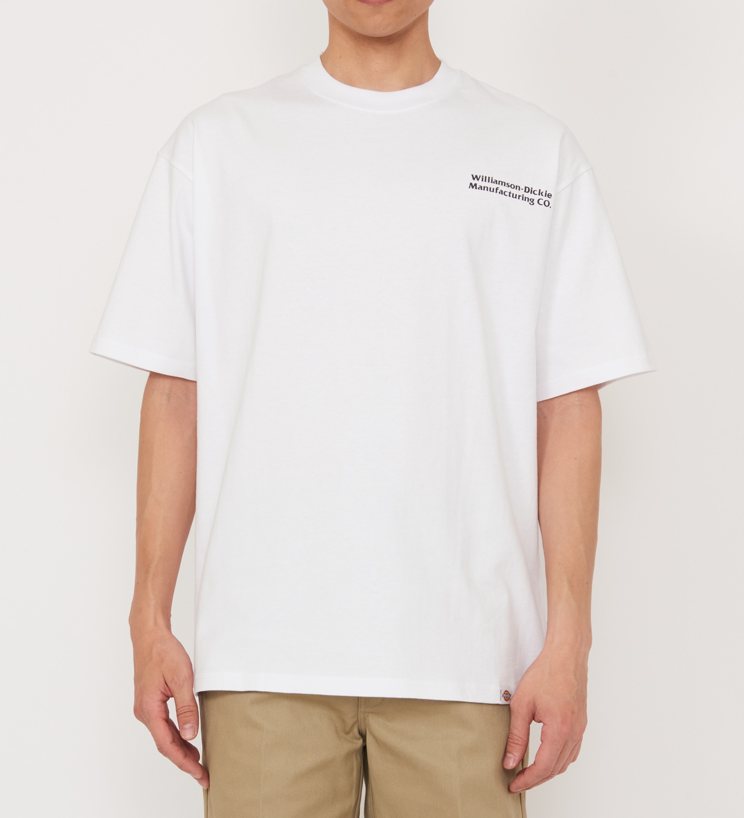 Dickies(ディッキーズ)の【Dickies xYamanobe Bros】MANUFACTURINGプリントTシャツ 半袖|トップス/Tシャツ/カットソー/メンズ|ホワイト