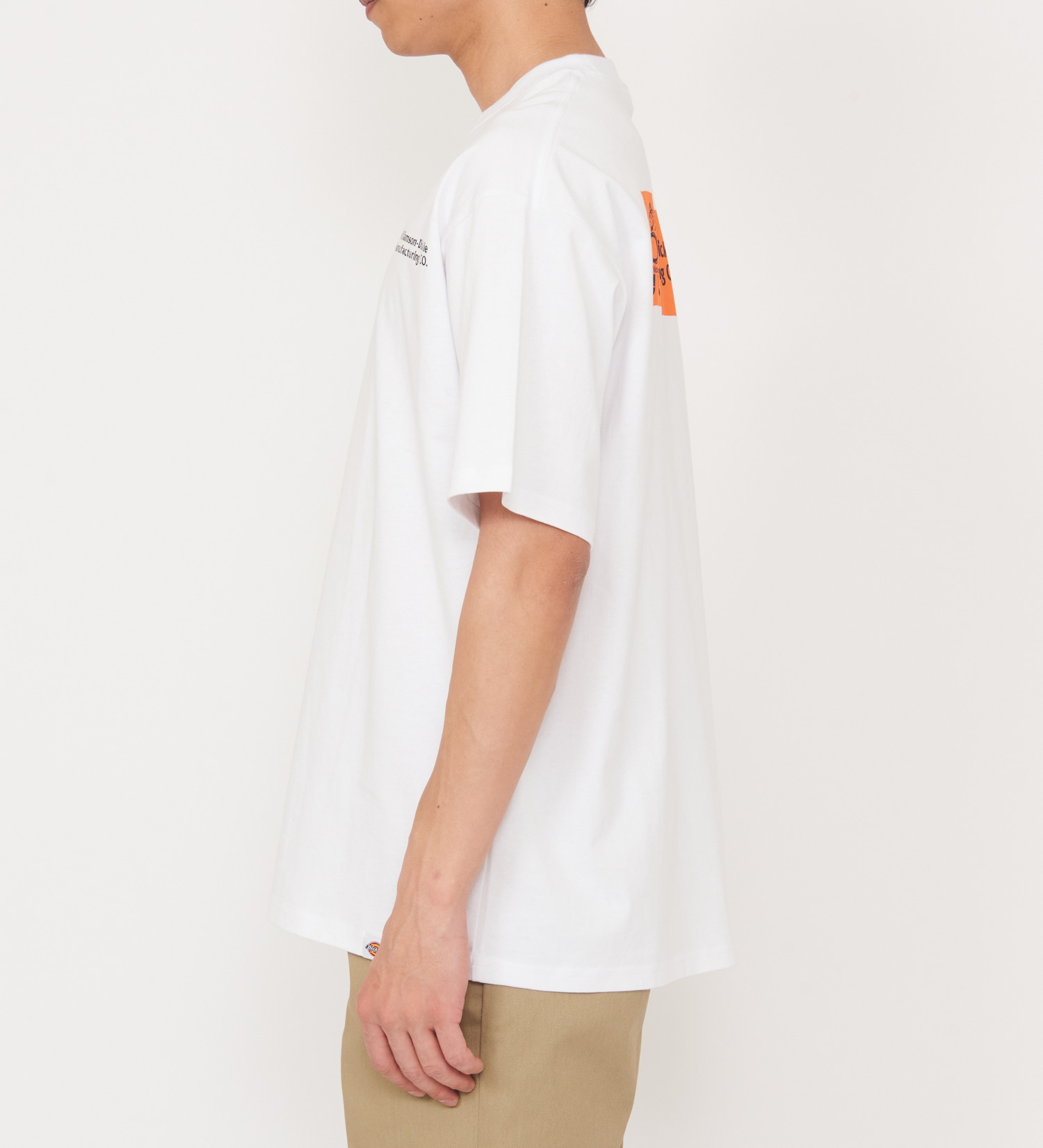 Dickies(ディッキーズ)の【Dickies xYamanobe Bros】MANUFACTURINGプリントTシャツ 半袖|トップス/Tシャツ/カットソー/メンズ|ホワイト