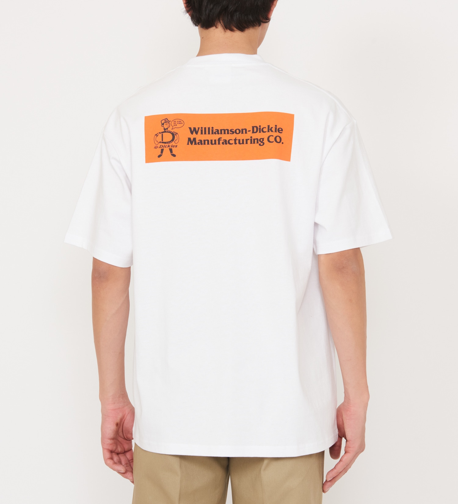 Dickies(ディッキーズ)の【Dickies xYamanobe Bros】MANUFACTURINGプリントTシャツ 半袖|トップス/Tシャツ/カットソー/メンズ|ホワイト